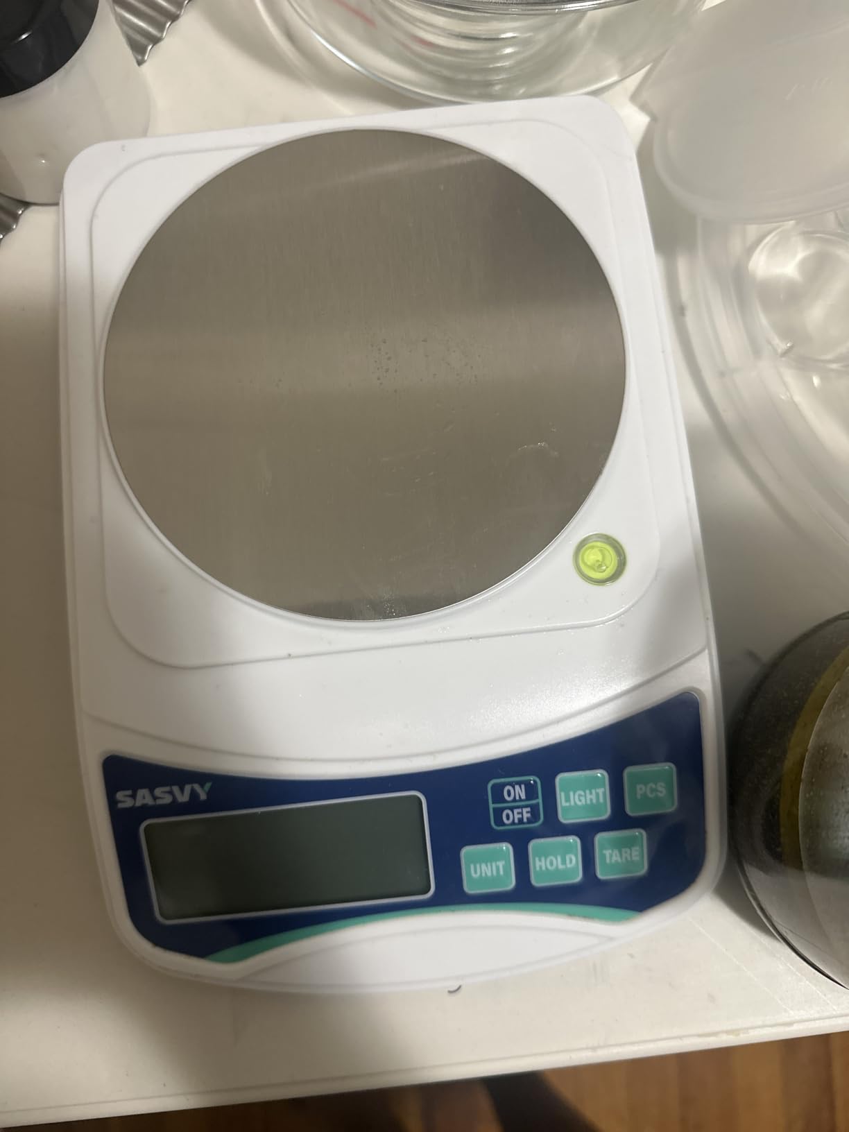 Digital Lab Scale 1000g x 0.01g oz/g/ct/DWT/tl/gn/ozt Precision Electronic Scientific Scale Analytical Balance for Laboratory Jewelry Kitchen, Includes 100g Weight and 2 x AAA Batteries customer photo 1