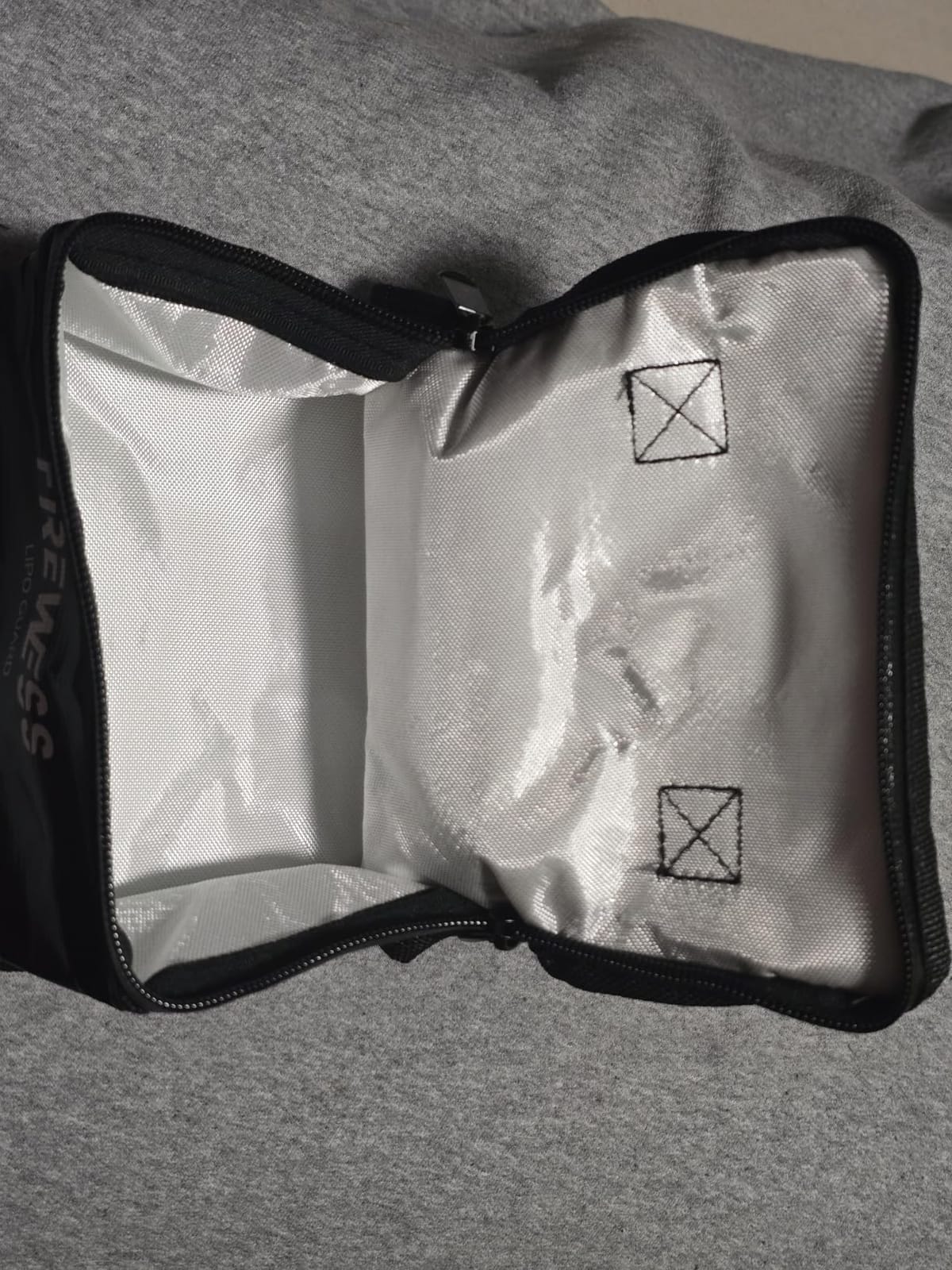 2 Pack Lipo Safe Bag Fireproof, lithium battery bag fireproof and Explosionproof, Lipo Battery Storage Guard Safe Pouch for Charge and Storage customer photo 1