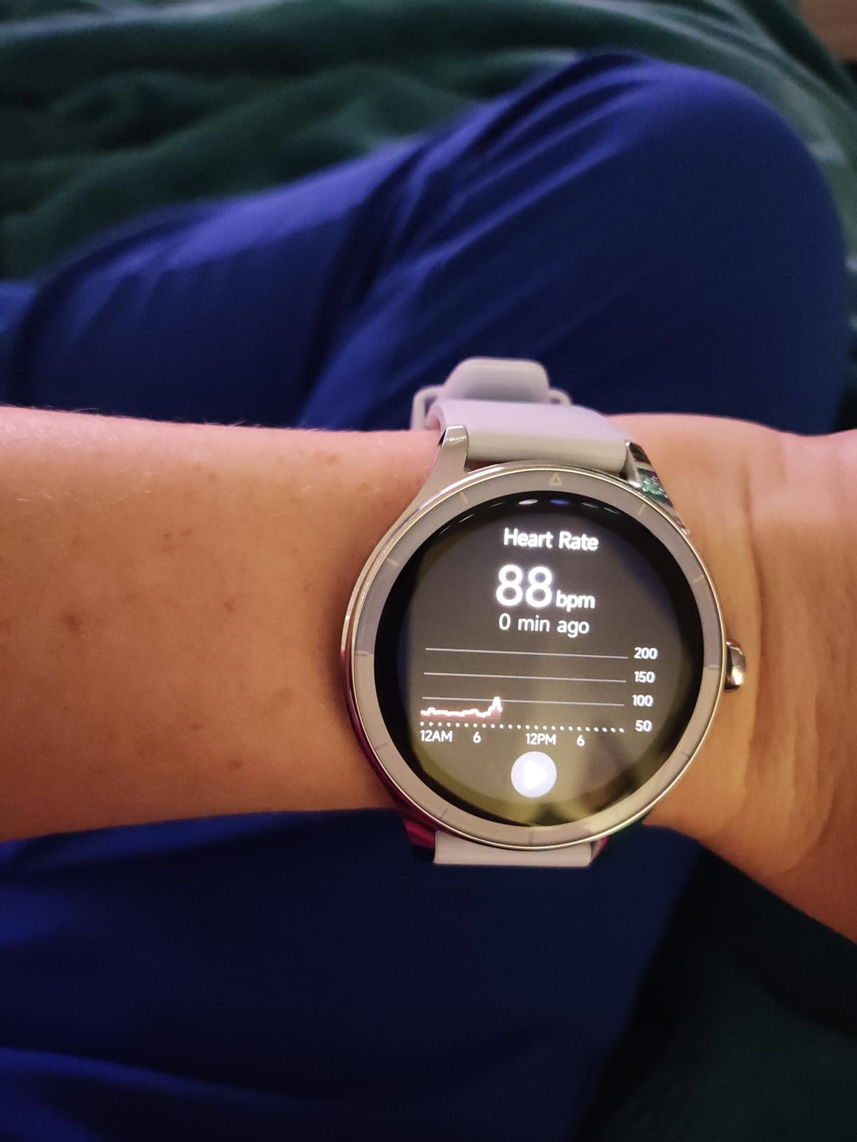 Smart Watch for Women, Ladies & Men, 1.27'' Fitness Watch [41mm case] with Call Receive/Dial, Heart Rate/Stress/Sleep Monitor, AI Voice, IP68 Waterproof Smartwatch with Calendar, Calculator, Games customer photo 2