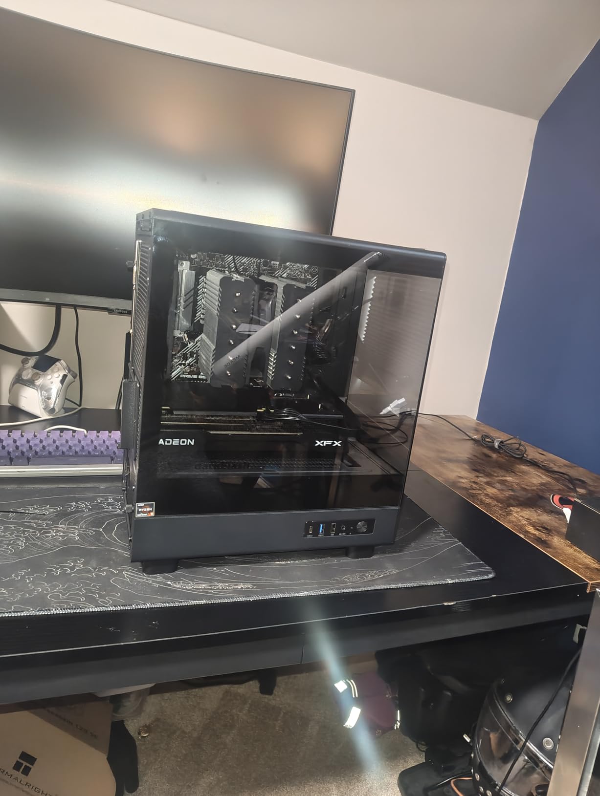 XFX Swift AMD Radeon RX 9060 XT OC Gaming Edition with 16GB GDDR6 HDMI 2xDP, RDNA 4 RX-96TSW16BQ, Graphics Card, Compatible with Desktop PCs customer photo 1