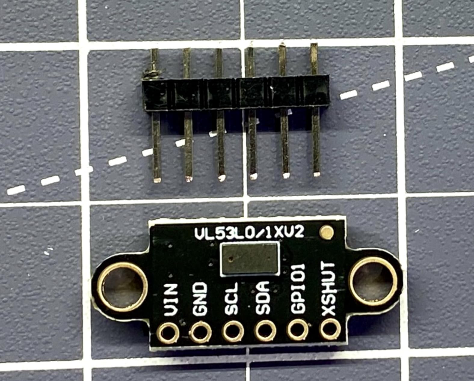 5 Pcs VL53L0X Lidar Sensor 2m Range High Precision Single-Point Distance Sensor GY-VL53L0XV2 Compact Lightweight ToF Module with I2C Interface for Arduino Raspberry Pi Robot IoT Projects Smart Homes customer photo 1