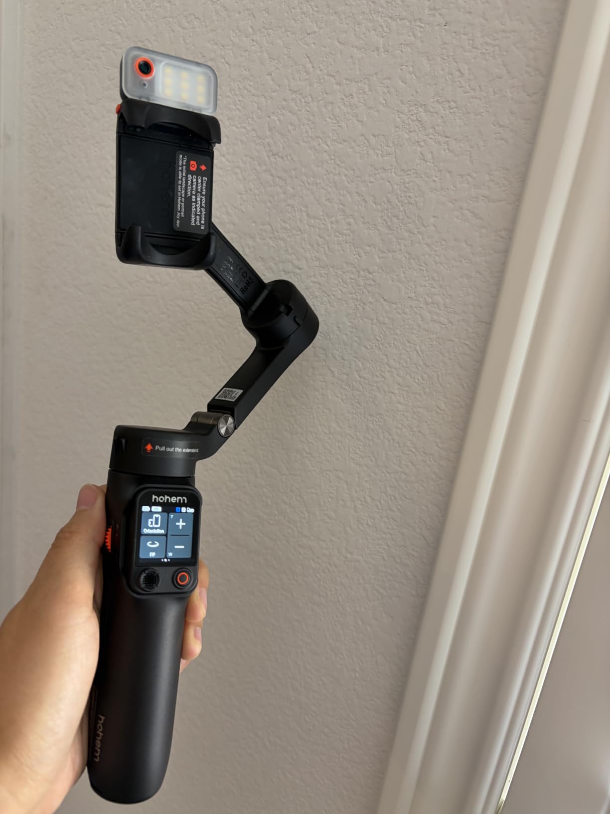 hohem iSteady V3 Ultra 3-Axis Gimbal Stabilizer for iPhone & Android customer photo 2