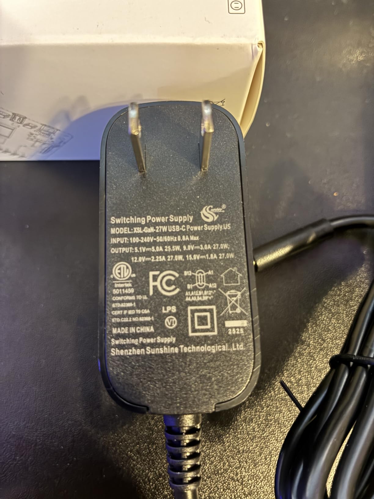 iUniker 27W GaN USB-C PD Power Supply for Raspberry Pi 5 customer photo 1