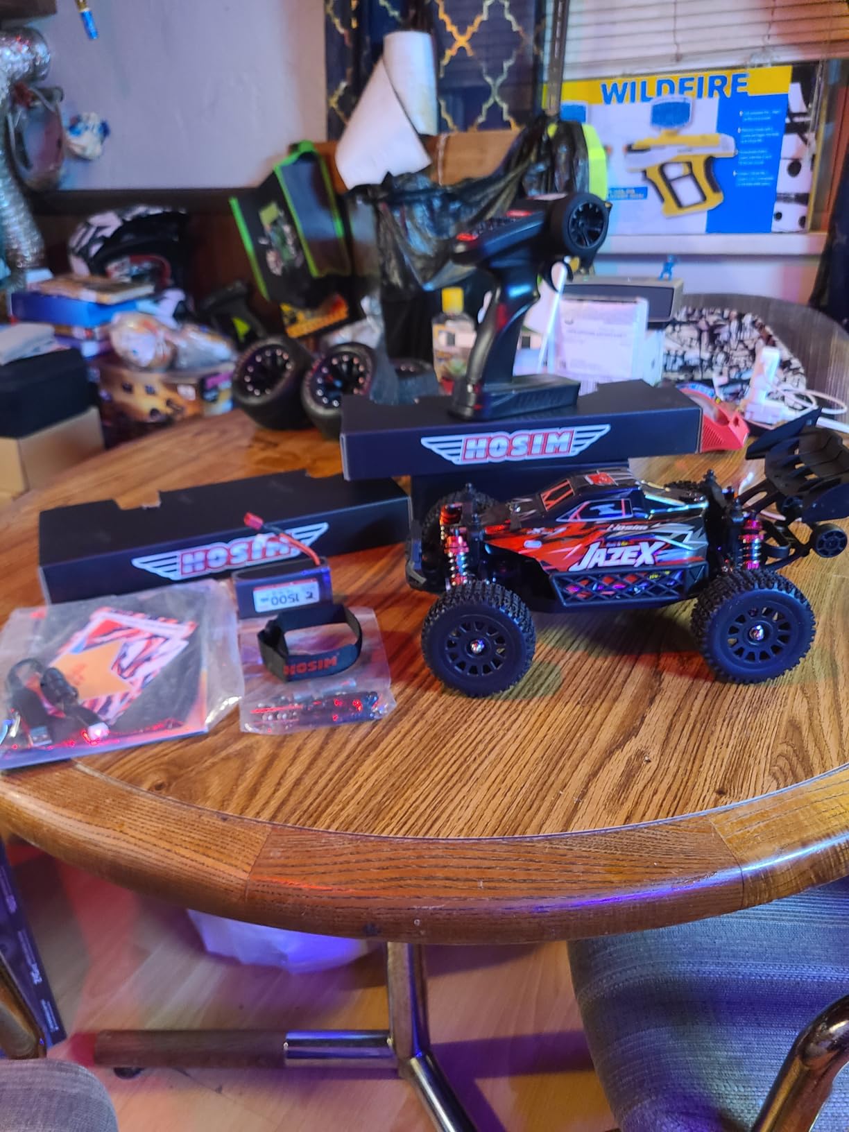 Hosim Brushless RC Buggy for Adults and Kids 60KM/H, 1/14 Electric High Speed All Terrain Remote Control Car, Hobby RC Trucks 4x4 Off Road RC Car, Waterproof RC Vehicle for Snow/Sand/Beach Age 8+ customer photo 1