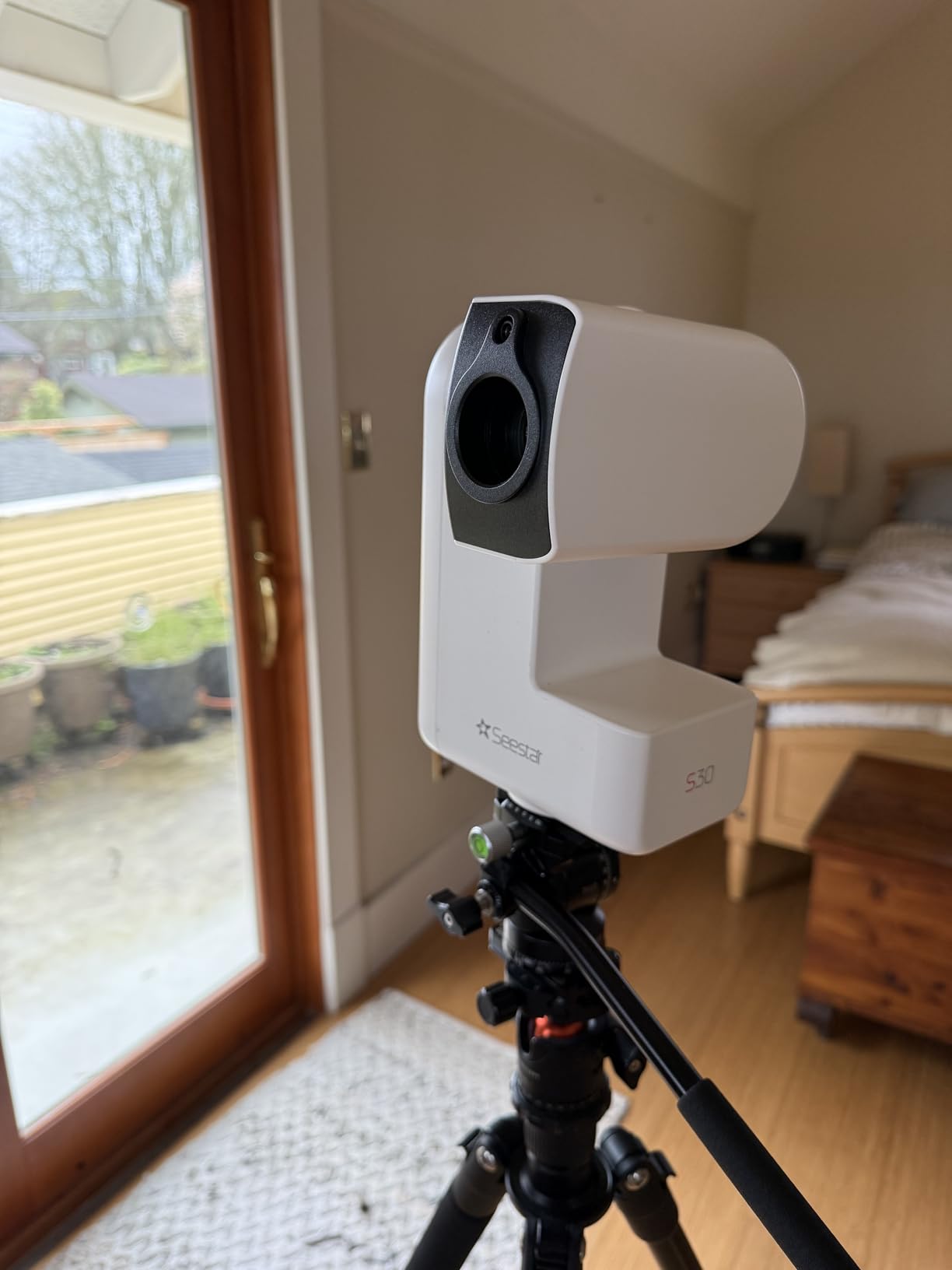 ZWO Seestar Fluid Tripod Head TH10 for Seestar Telescope Equatorial Mode customer photo 2