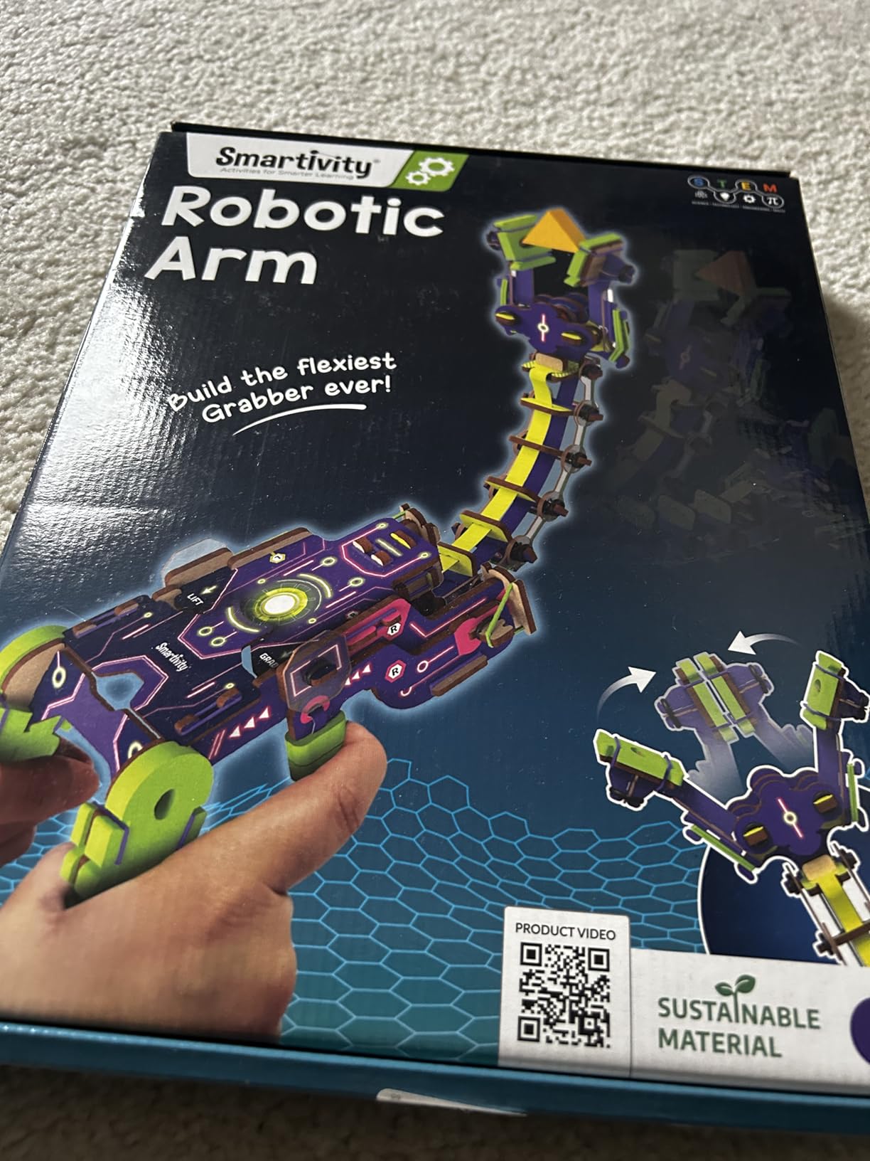 Smartivity Robotic Arm STEM Toy for Kids 8-14 Years customer photo 2