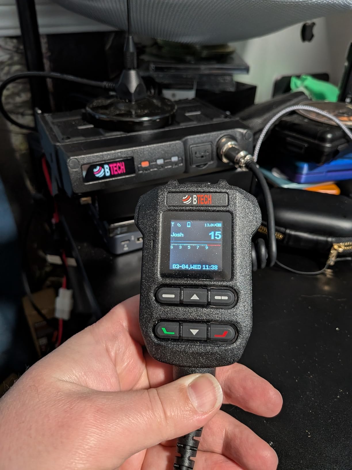 BTECH UV-50PRO 50W Dual Band Mobile Ham Radio - VHF/UHF Amateur Transceiver with APRS, GPS, Bluetooth App Programming, AI Noise Reduction & Satellite Tracking customer photo 2