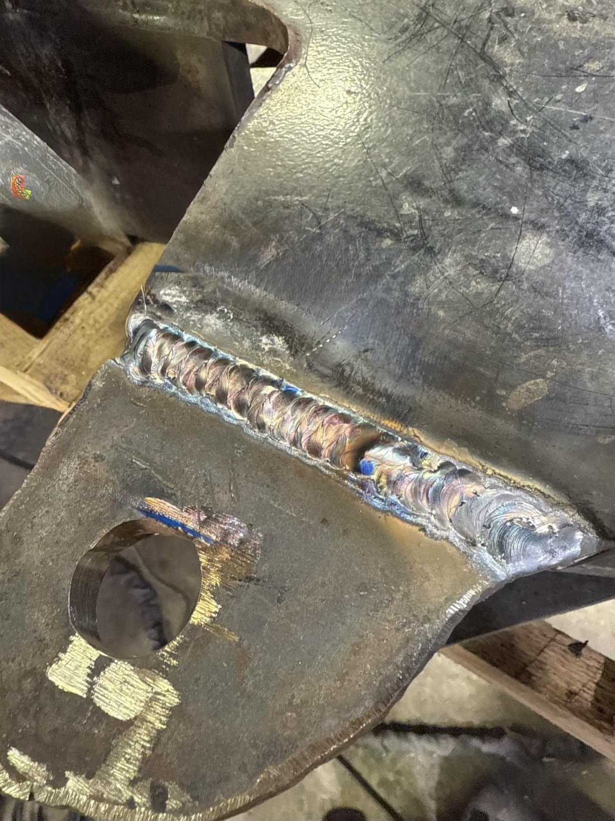 Weldpro 200A AC/DC TIG Welder with Pulse, 110V/220V Dual Voltage Aluminum TIG Welder, AC TIG/DC TIG/AC PULSE TIG/DC PULSE TIG/Stick 5 in 1 Multiprocess Welding Machine with TIG Torch & Foot Pedal customer photo 2