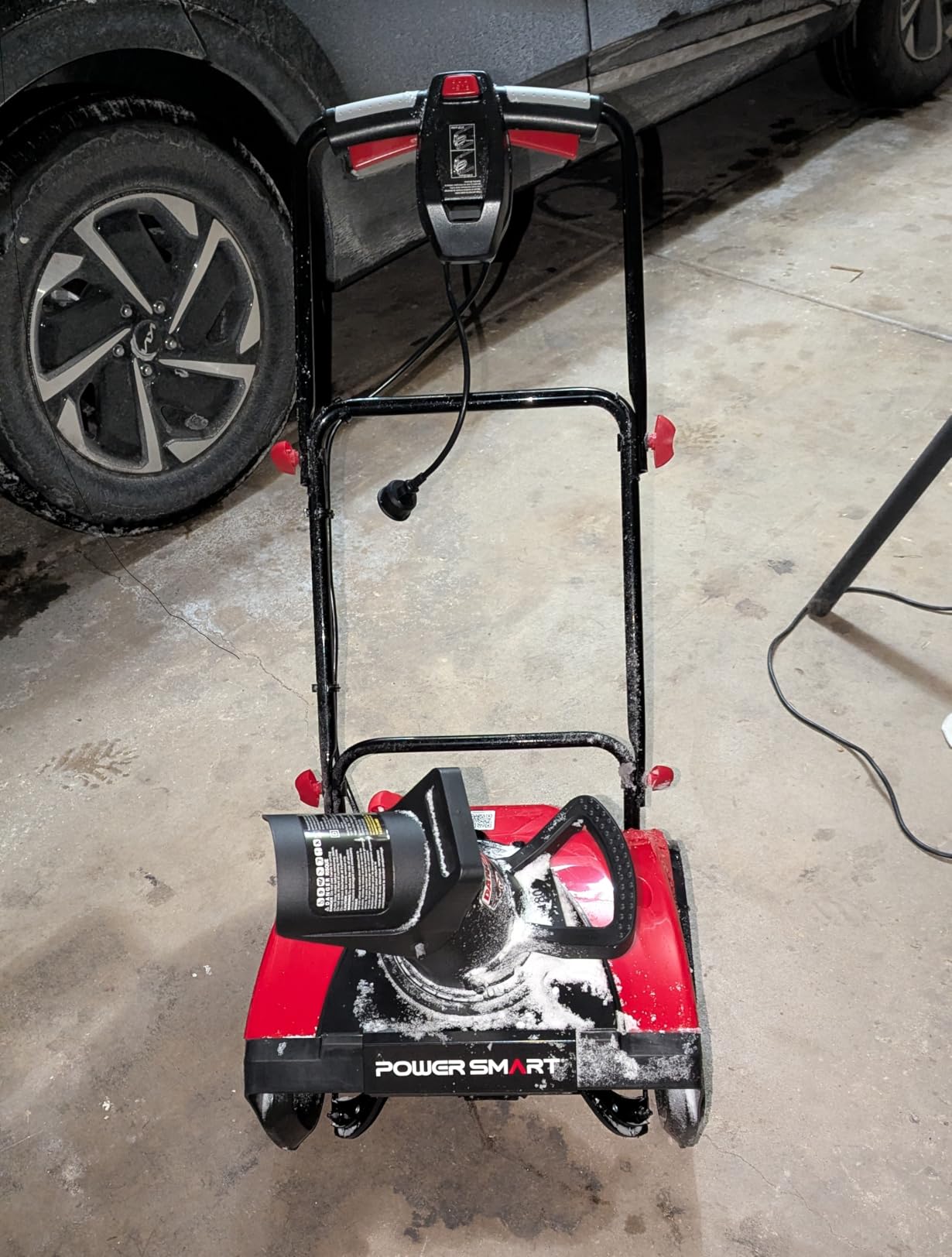 PowerSmart 21 Inch Corded Electric Snow Blower, 15 Amp, with LED Light customer photo 2