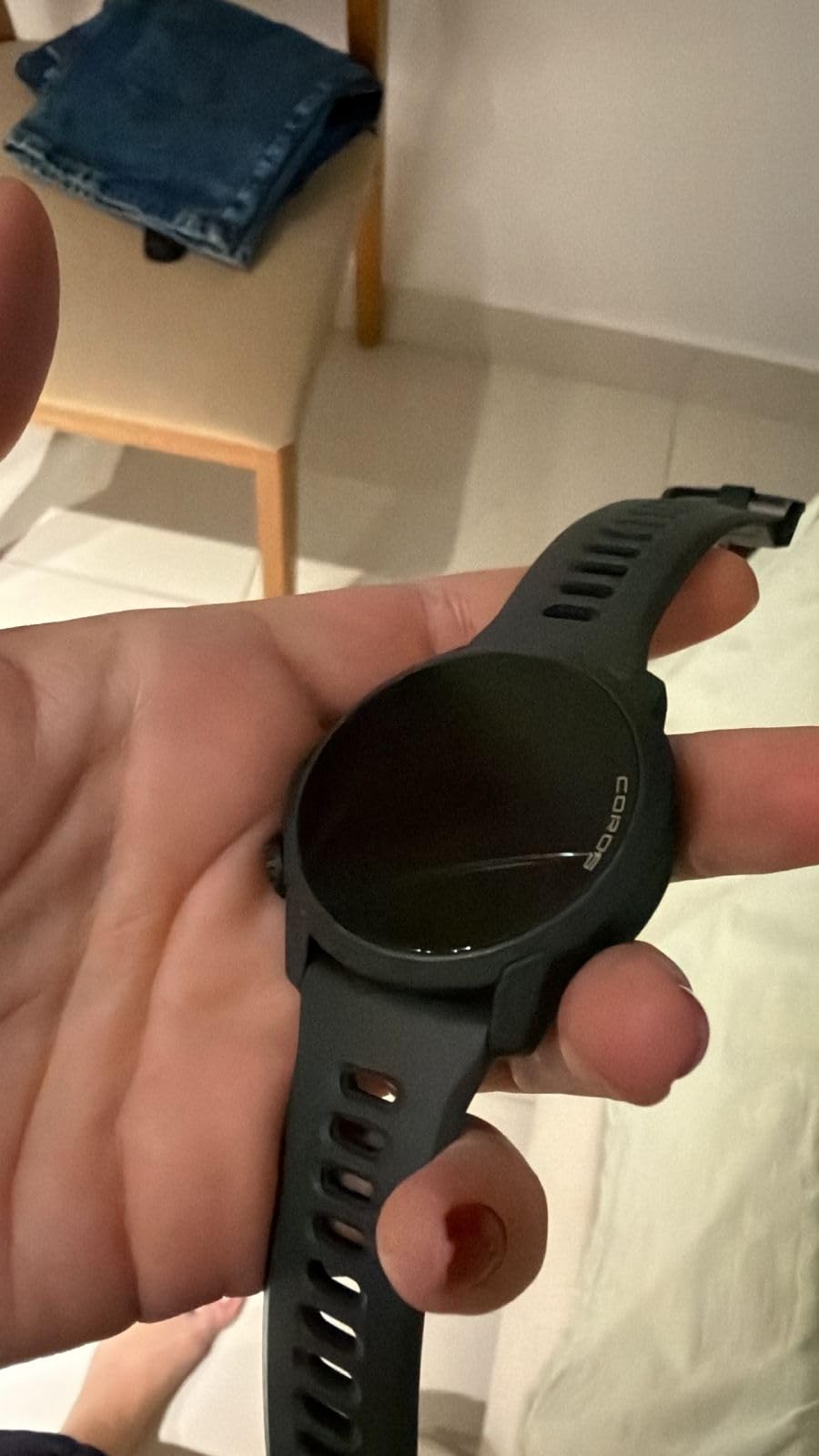 COROS PACE 4 Ultralight Sport GPS Watch (Black Silicone, Standard) customer photo 2