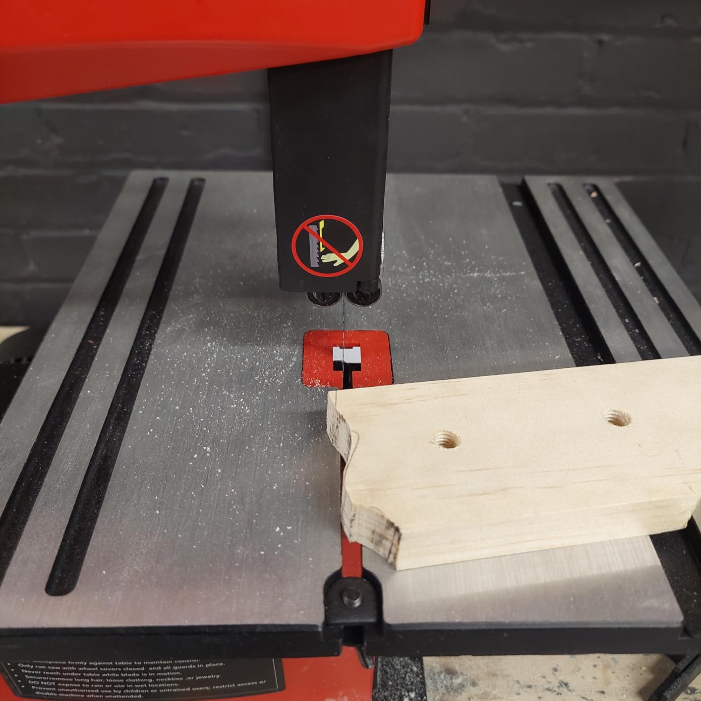 9 Inch Benchtop Band Saw for Woodworking, 2.8A Portable Bandsaw customer photo 2