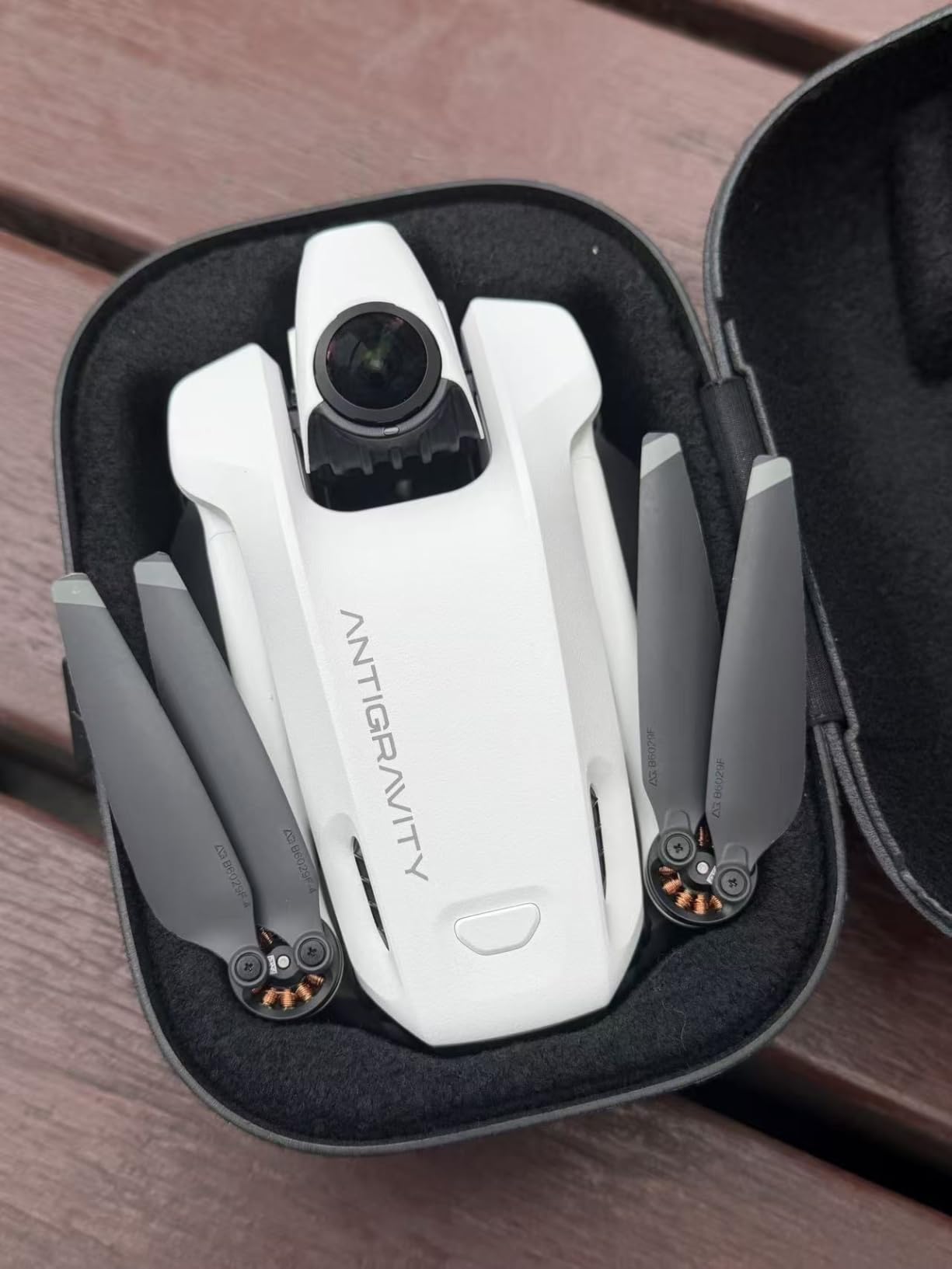Antigravity A1 Explorer Bundle (3 Batteries) - 8K 360 Drone for Immersive Flight, Point-to-Fly Motion Control, Obstacle Avoidance, 249g & Foldable, Deep Track, Auto Return, 10km Range, Auto Edit customer photo 1