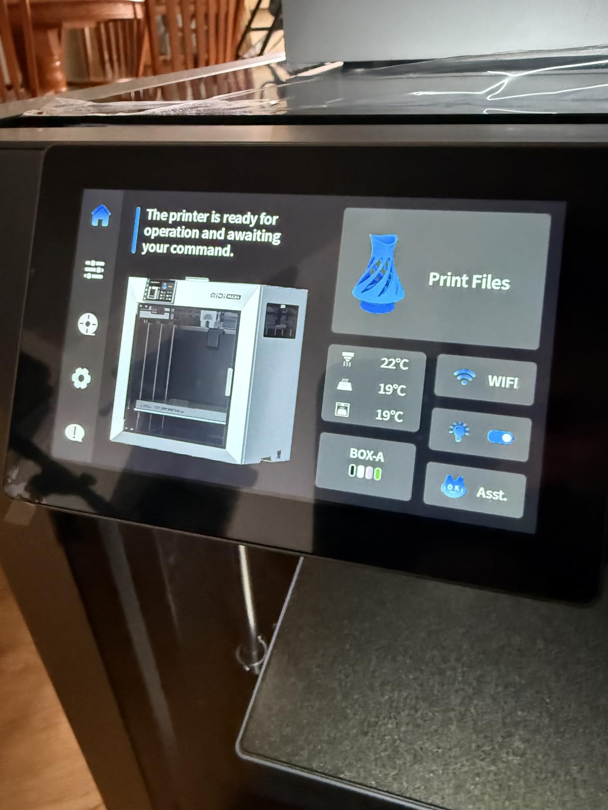 QIDI Max4 Combo 3D Printer, 390×390×340mm Build Volume, 65℃ Heated Chamber customer photo 2