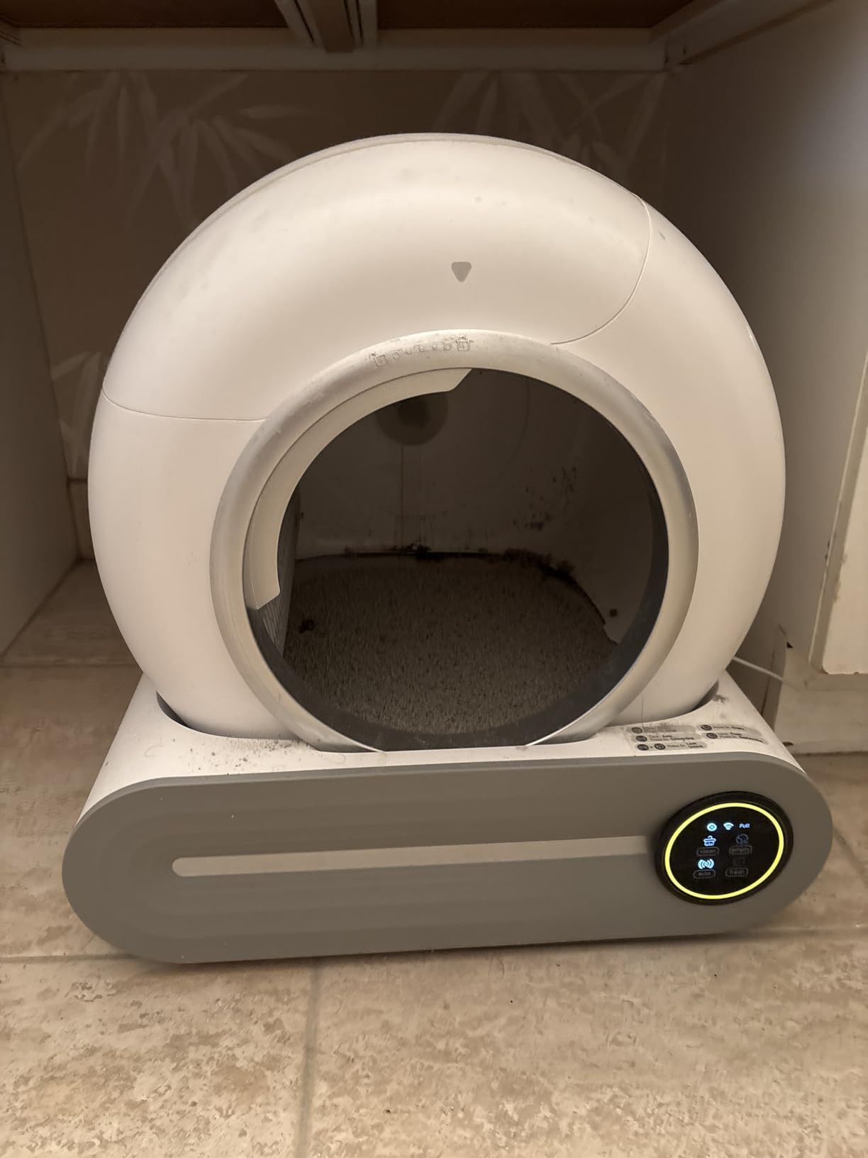 Automatic Litter Box, APP Control, 65L+9L Large Capacity,3 Rolls Litter Bag customer photo 1