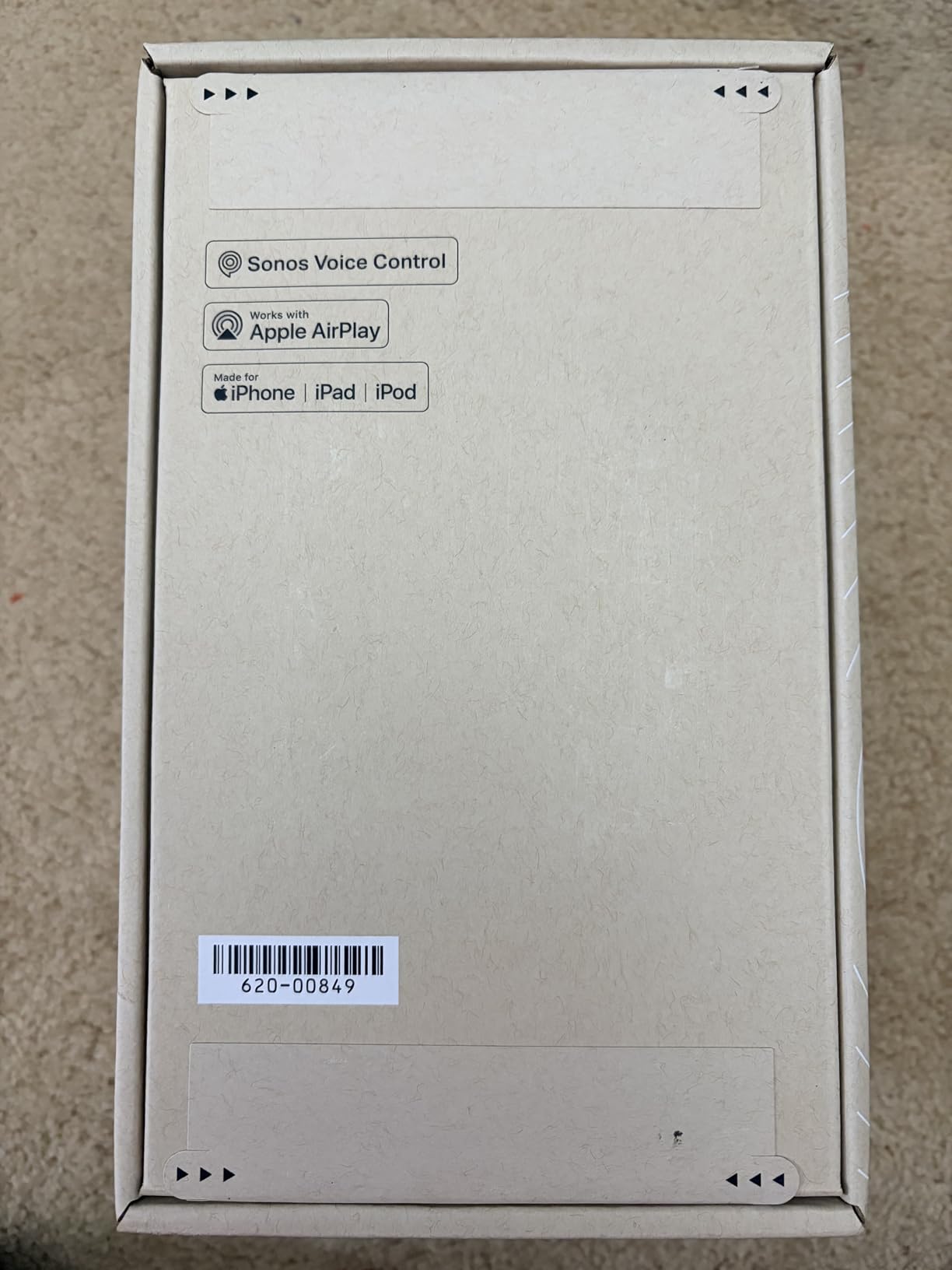 Sonos Play Portable WiFi and Bluetooth Speaker - Black customer photo 1
