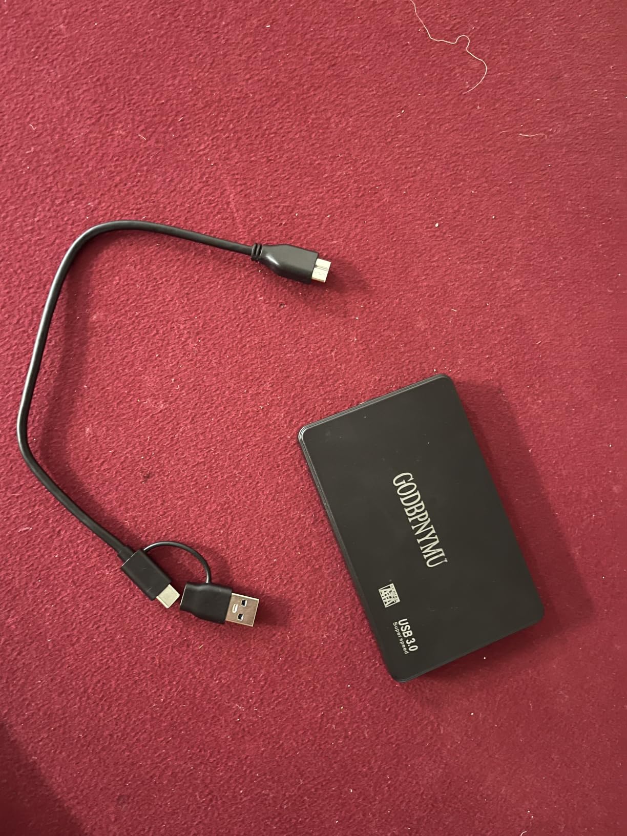 External Hard Drive 1 TB, Portable Hard Drive,USB 3.0/USB C customer photo 2