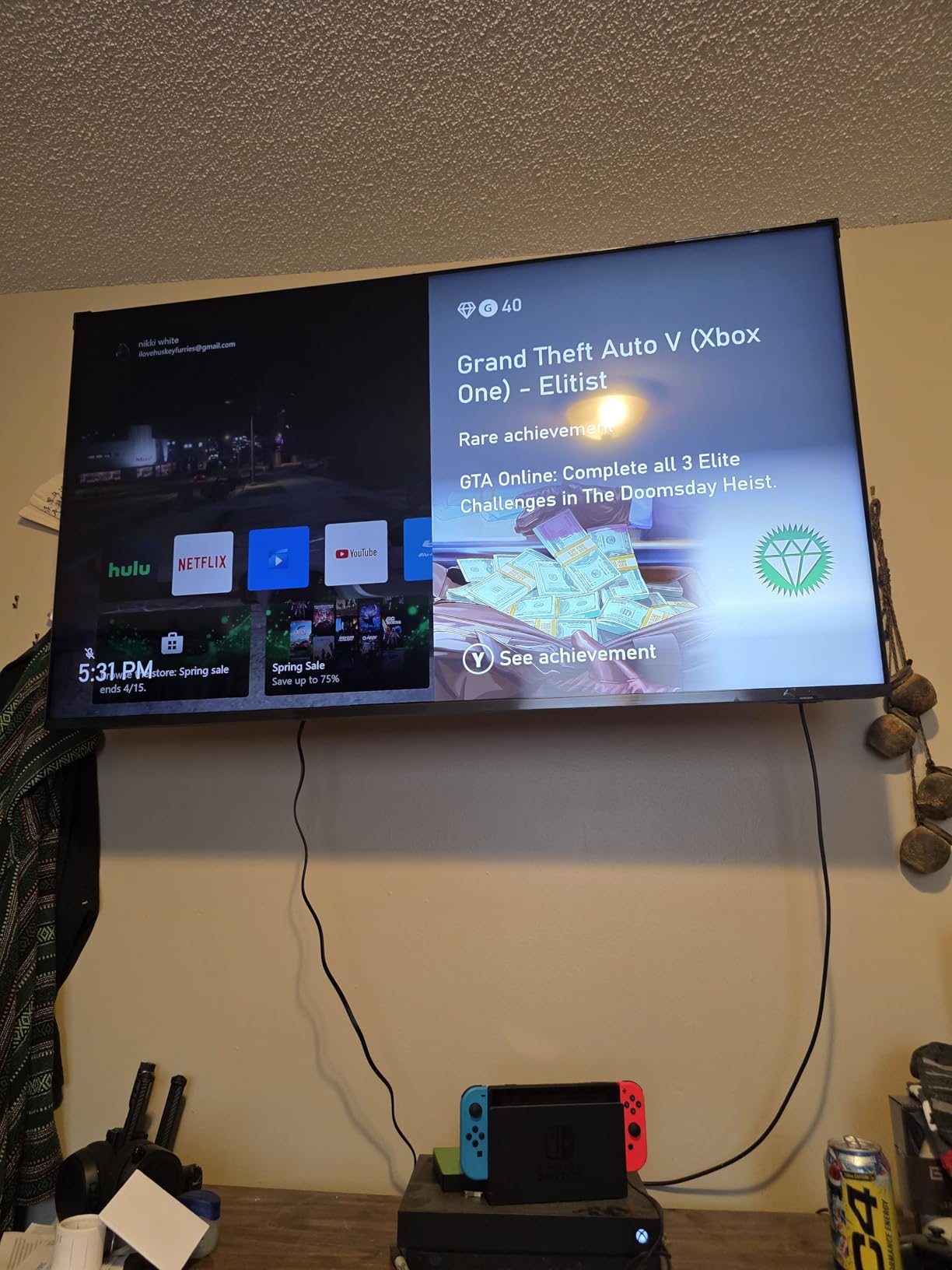 Samsung 55-Inch Class QN80H Series, Neo QLED Mini LED, 4K, Smart TV, 2026 customer photo 2