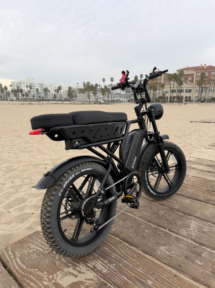 Electric Bike for Adults,48V Removable Battery Retro Ebike,28MPH Top Speed customer photo 1