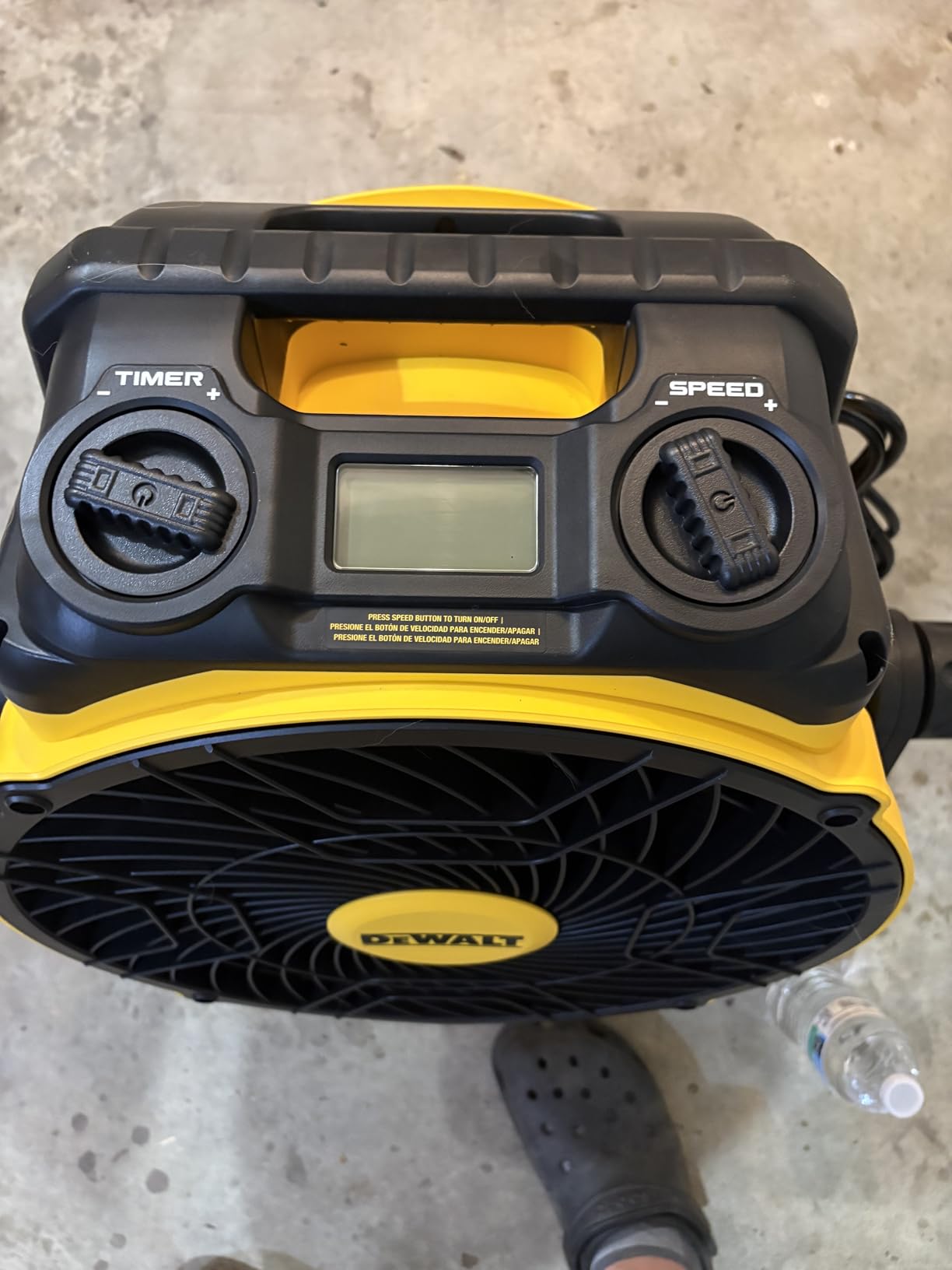DEWALT High Velocity Air Purifier Industrial Floor Fan with Filter customer photo 1