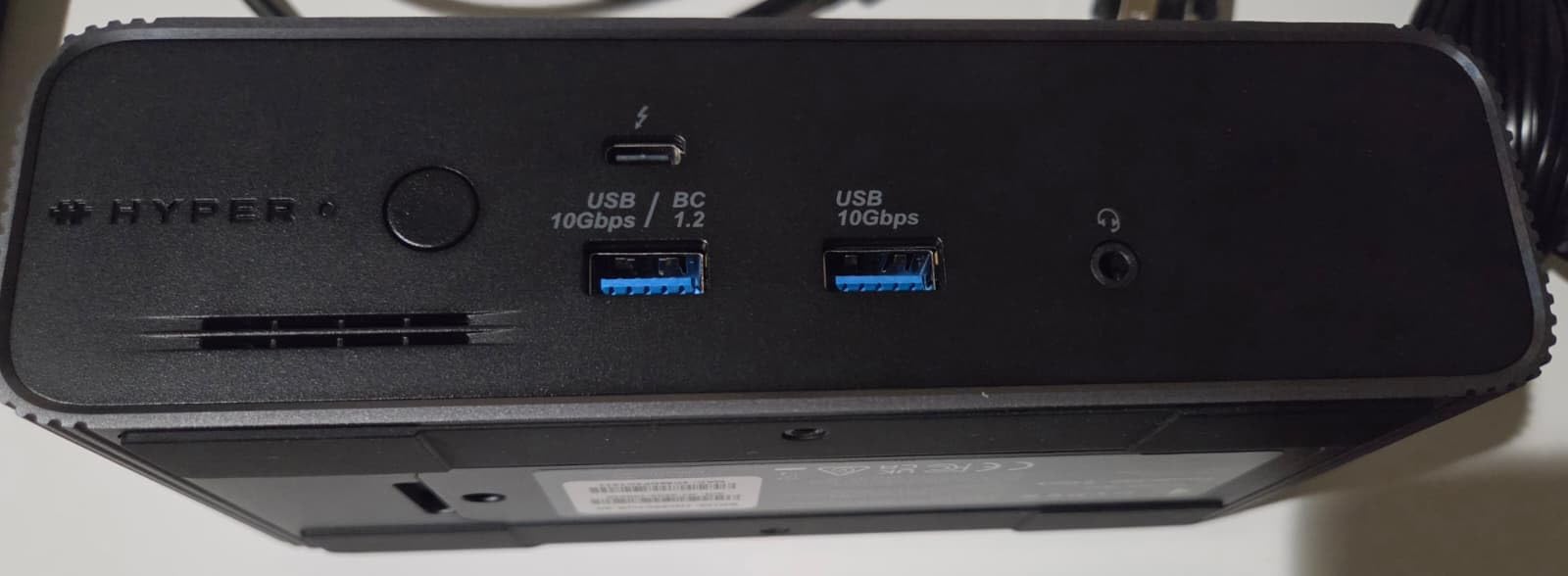 HyperDrive Next Thunderbolt 5 Dock with SSD Enclosure — 120Gbps Computer Docking Station with Triple 4K Display, Thunderbolt Share, M.2 PCIe Gen4 Slot, AI Module Support, USB-A, 2.5G Ethernet customer photo 1