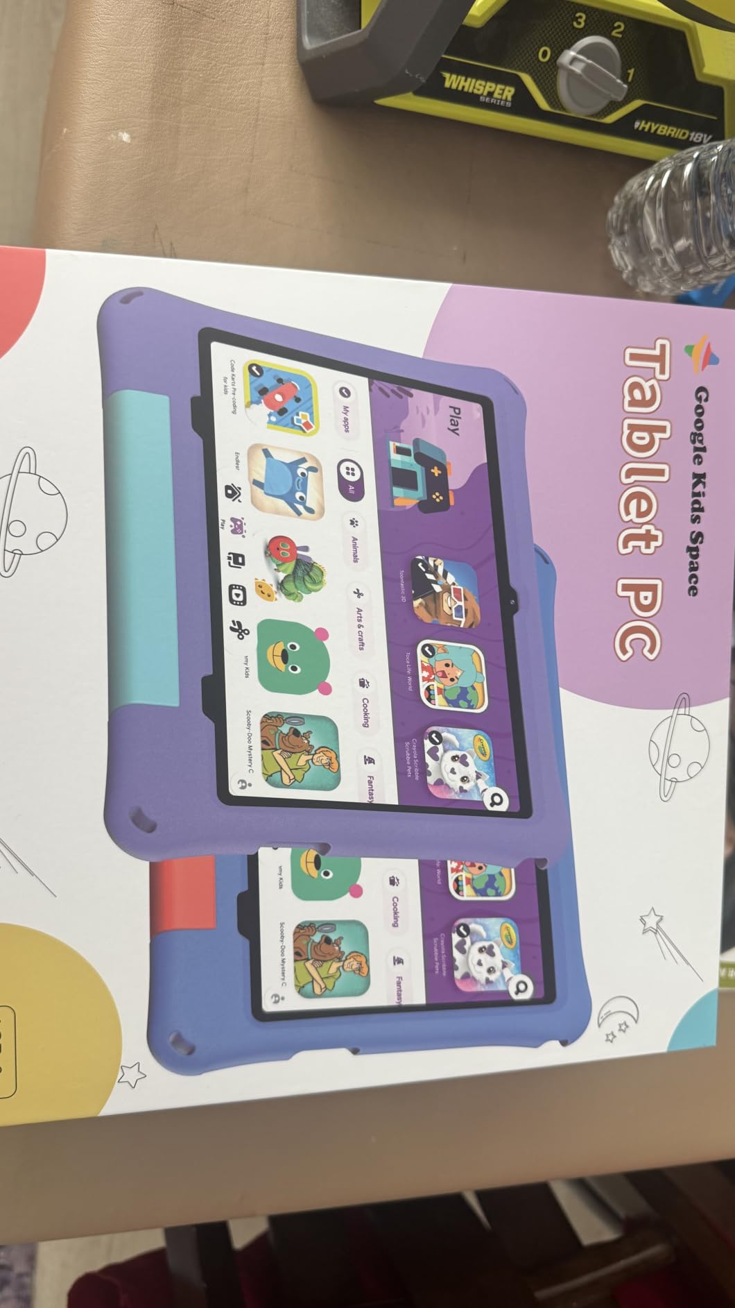 aiprotablet Kids Tablet, Android 16 Tablet for Kids 10 inch Octa-Core 2.2GHz with Case, 30GB RAM 64GB ROM, 2TB Expand, Parental Control, Dual Camera, BT, WiFi, with Keyboard Mouse Stylus, Gift (Green) customer photo 1