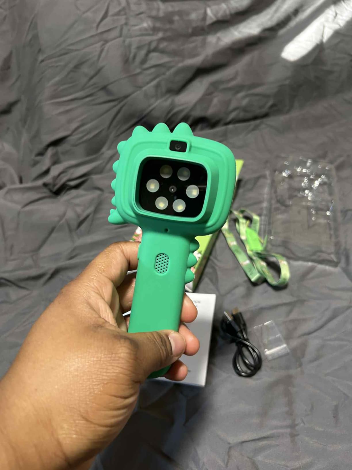 Outdoor Portable Kids Microscope: Handheld Microscope Auto Focus customer photo 1