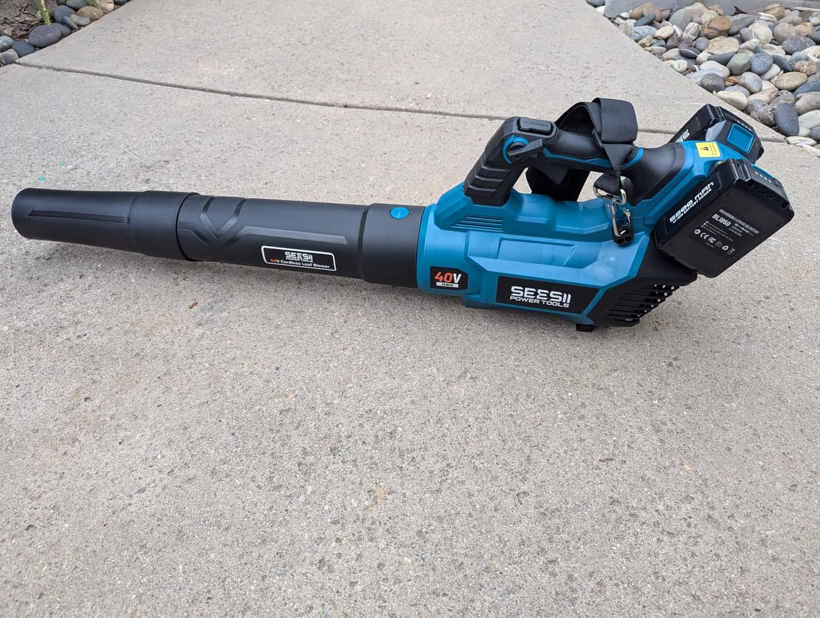 Gutter Cleaning Tools Cordless Leaf Blower for Roof Gutters, 700CFM/200MPH customer photo 2