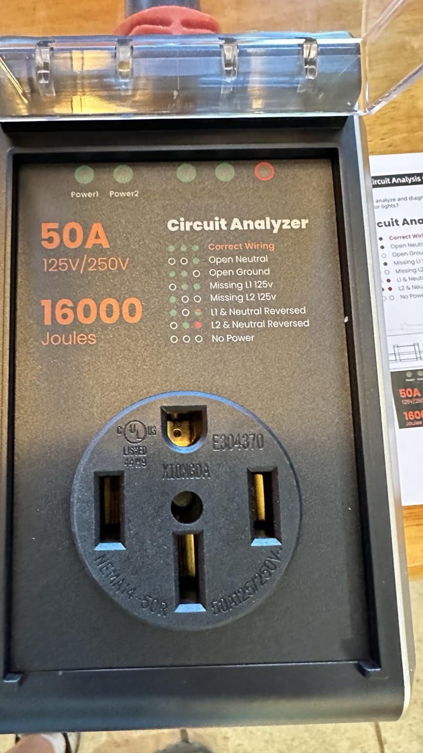 RV Surge Protector 30 amp, 13000J Surge Protection customer photo 1
