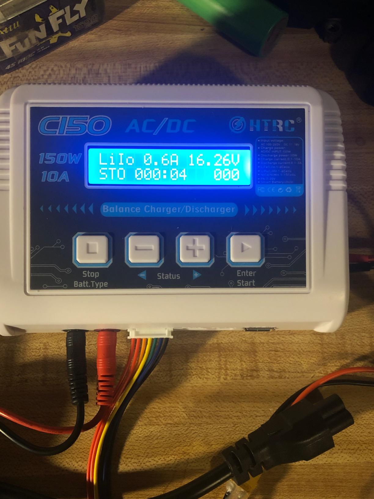 LiPo Battery Charger, 150W 10A Balance Fast Charger for RC Car Drone customer photo 2