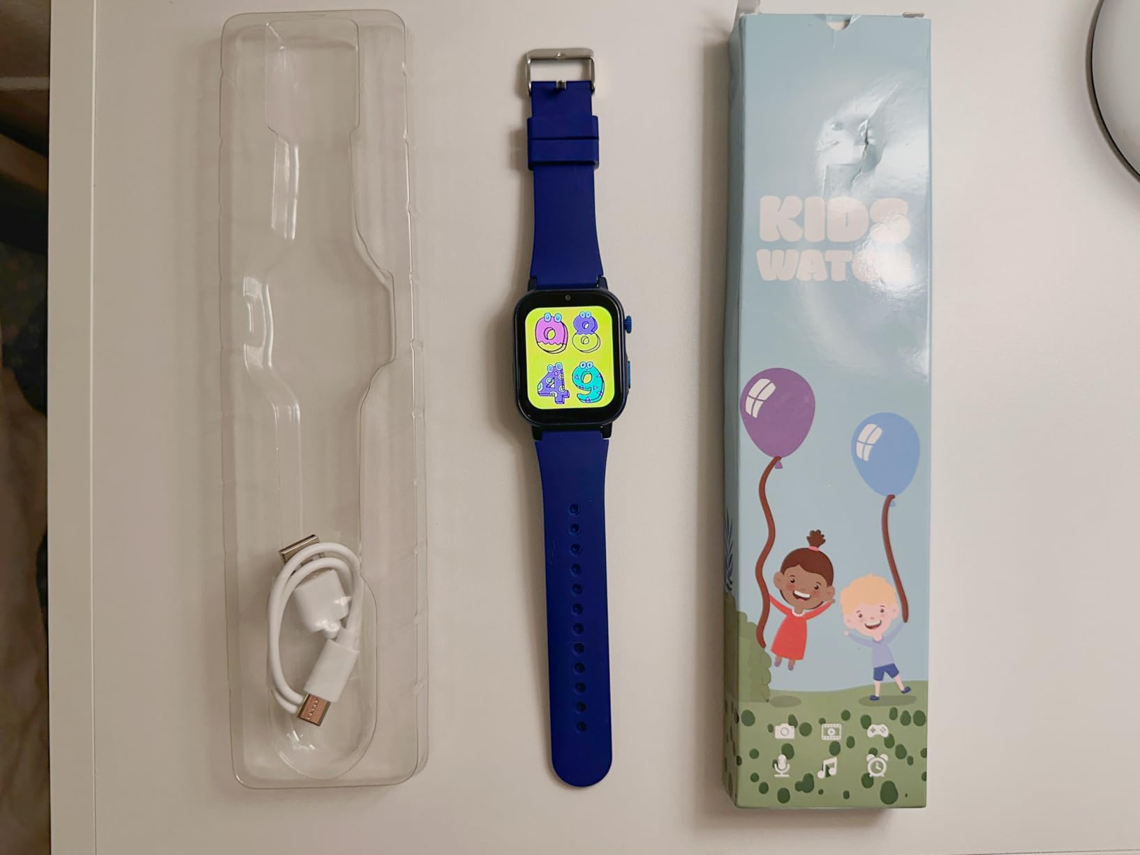 4G Kids Smart Watch with GPS Tracker Two-Way Call Phone for Ages 5-12 Girls customer photo 1