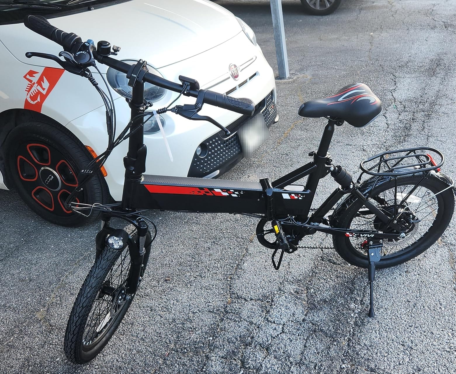 Vivi Folding Electric Bike for Adults, 20