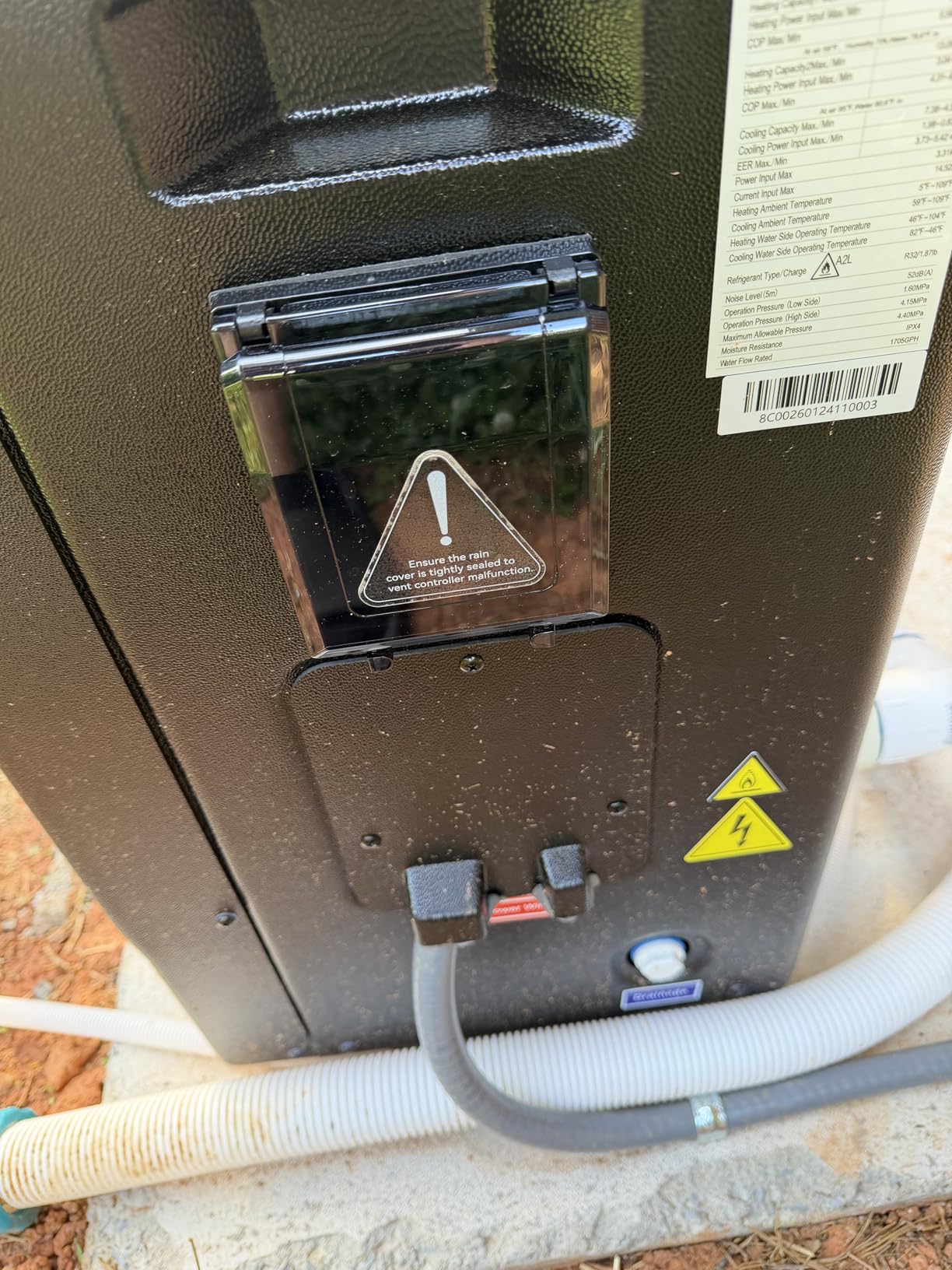 MICOE 18000 BTU Pool Heater for Above Ground Pool Up to 5500 Gallons customer photo 2
