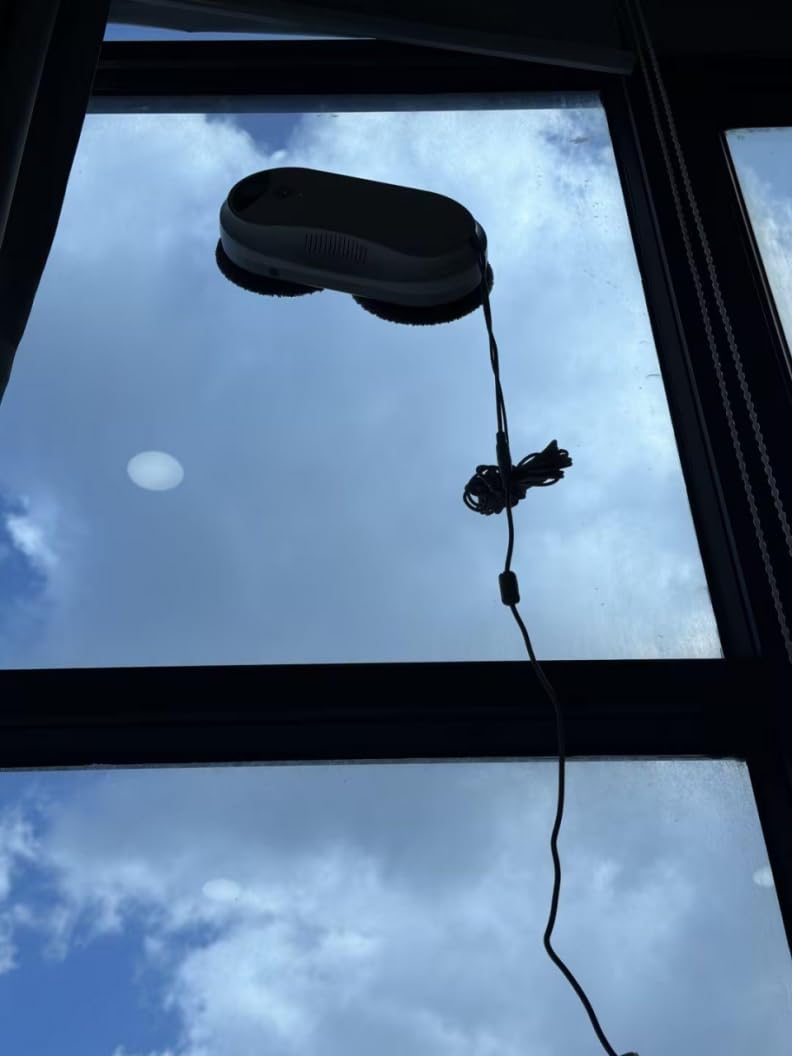 X6 Window Cleaning Robot for High Windows, Inside/Outside, 6400Pa Suction customer photo 1