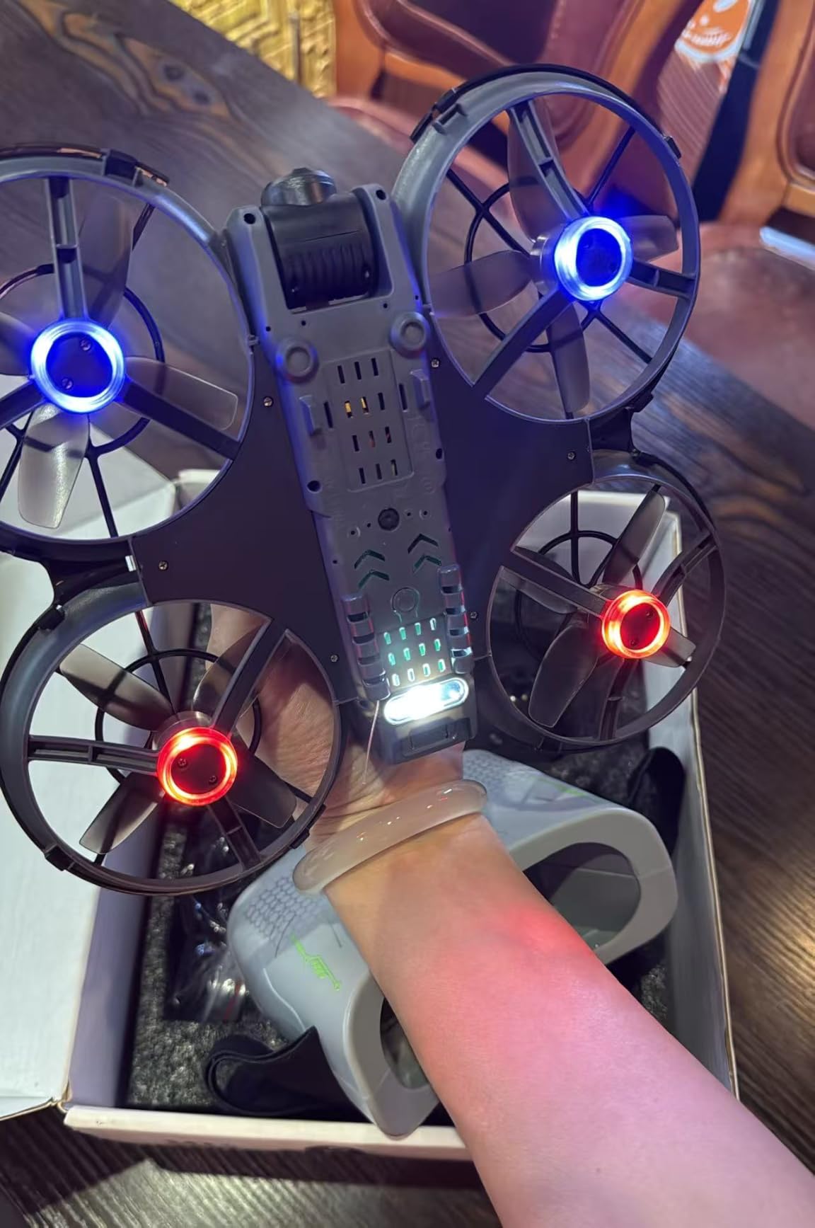 FPV Drone with Camera and VR Goggles for Adults, Brushless Quadcopter Kit customer photo 1