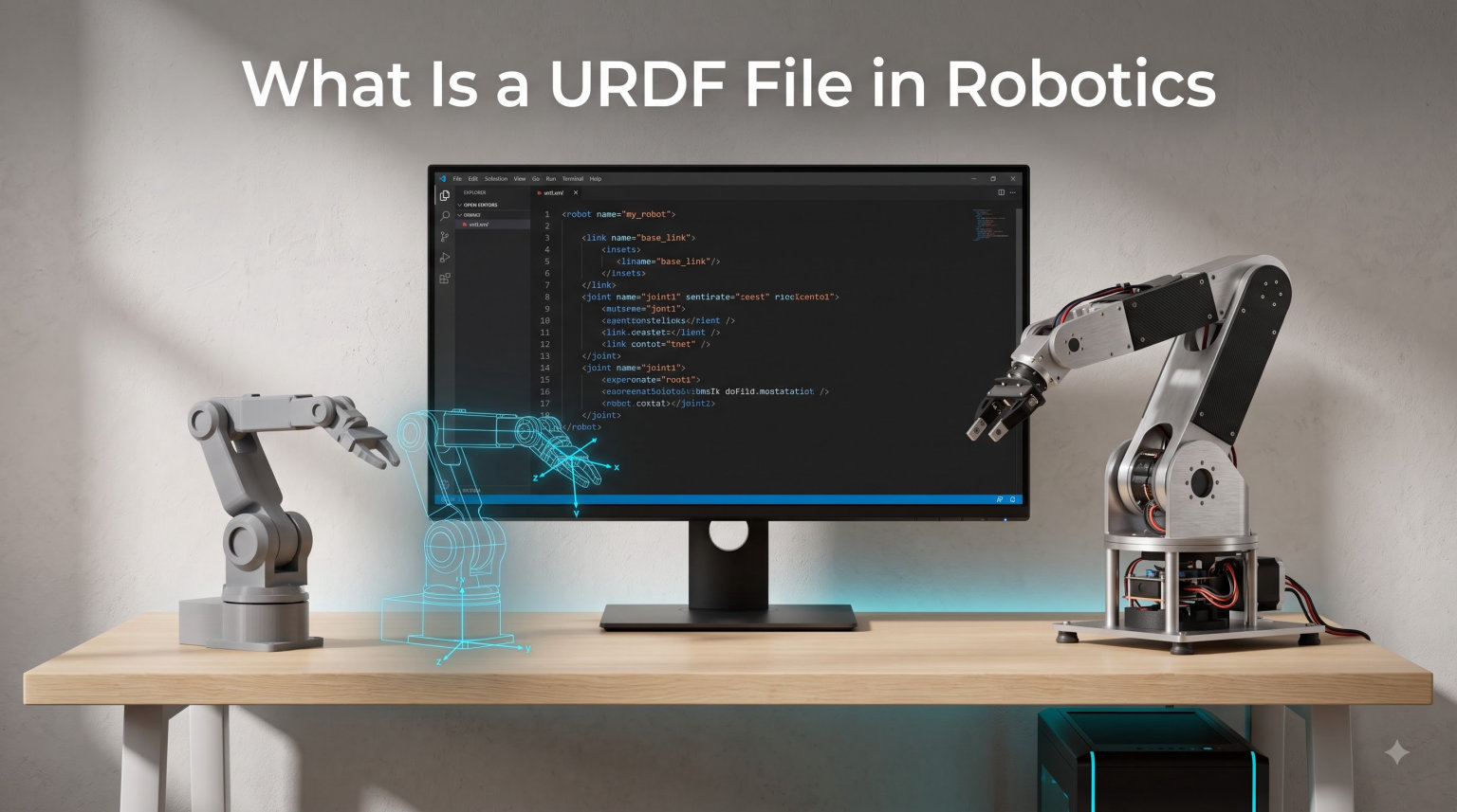 What Is a URDF File in Robotics