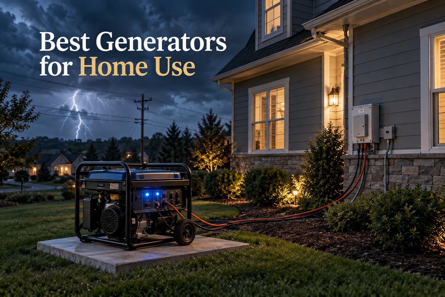 Best Generators for Home Use