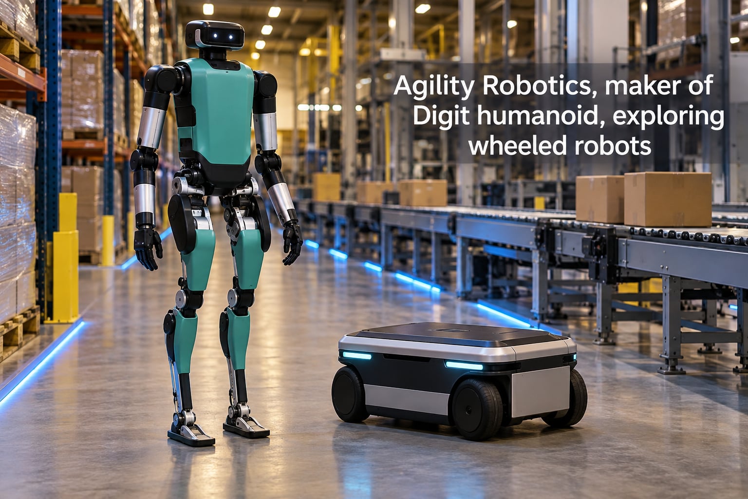 Agility Robotics, maker of Digit humanoid, exploring wheeled robots