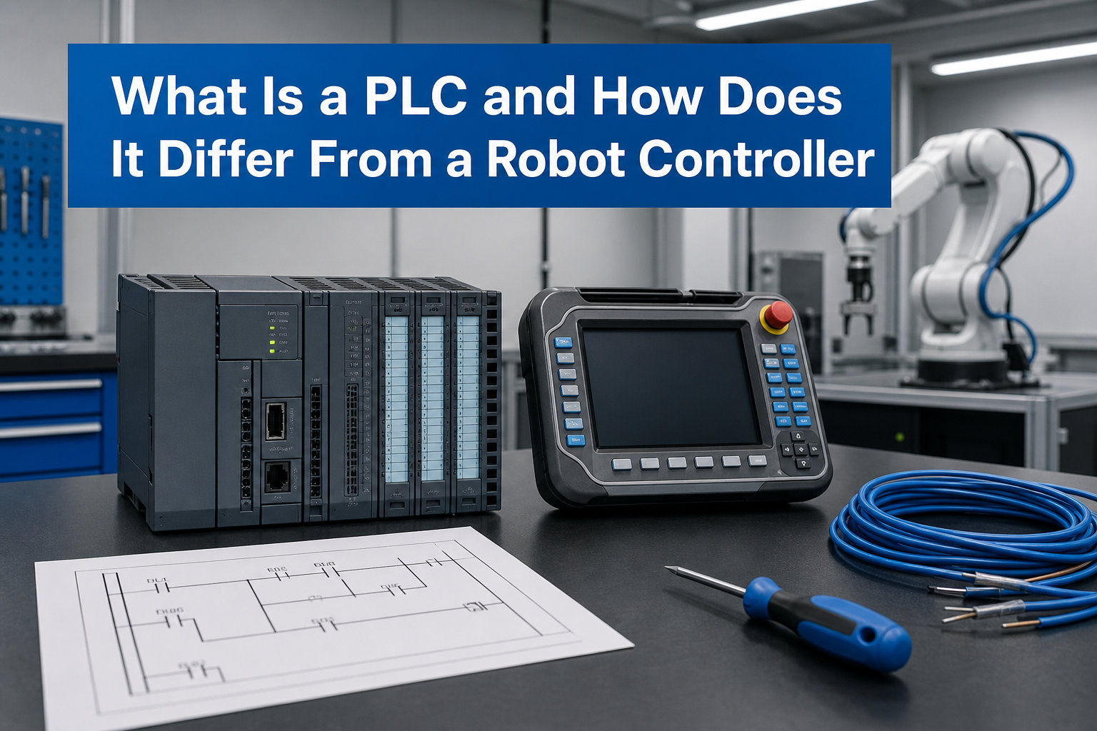 What Is a PLC and How Does It Differ From a Robot Controller