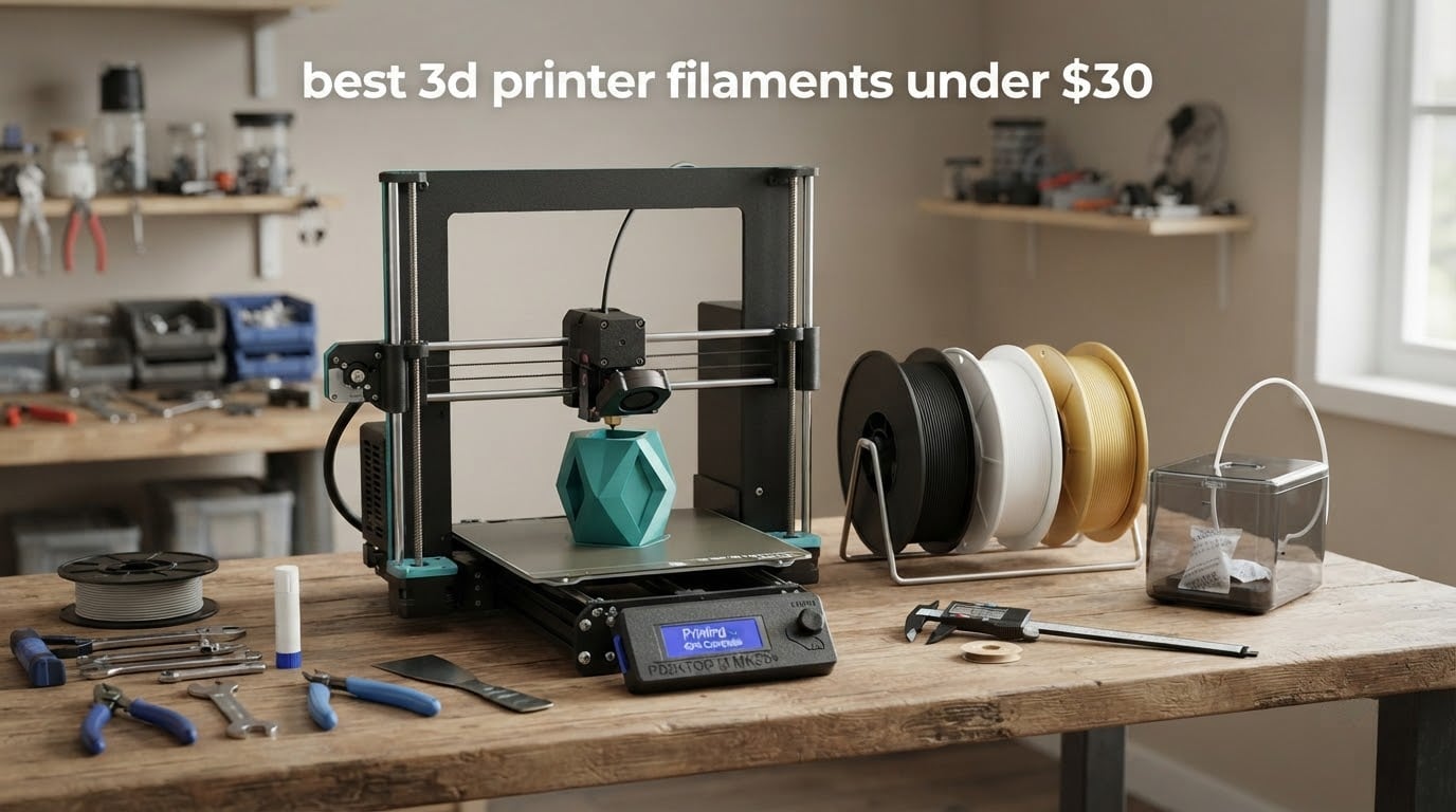 best 3d printer filaments under $30