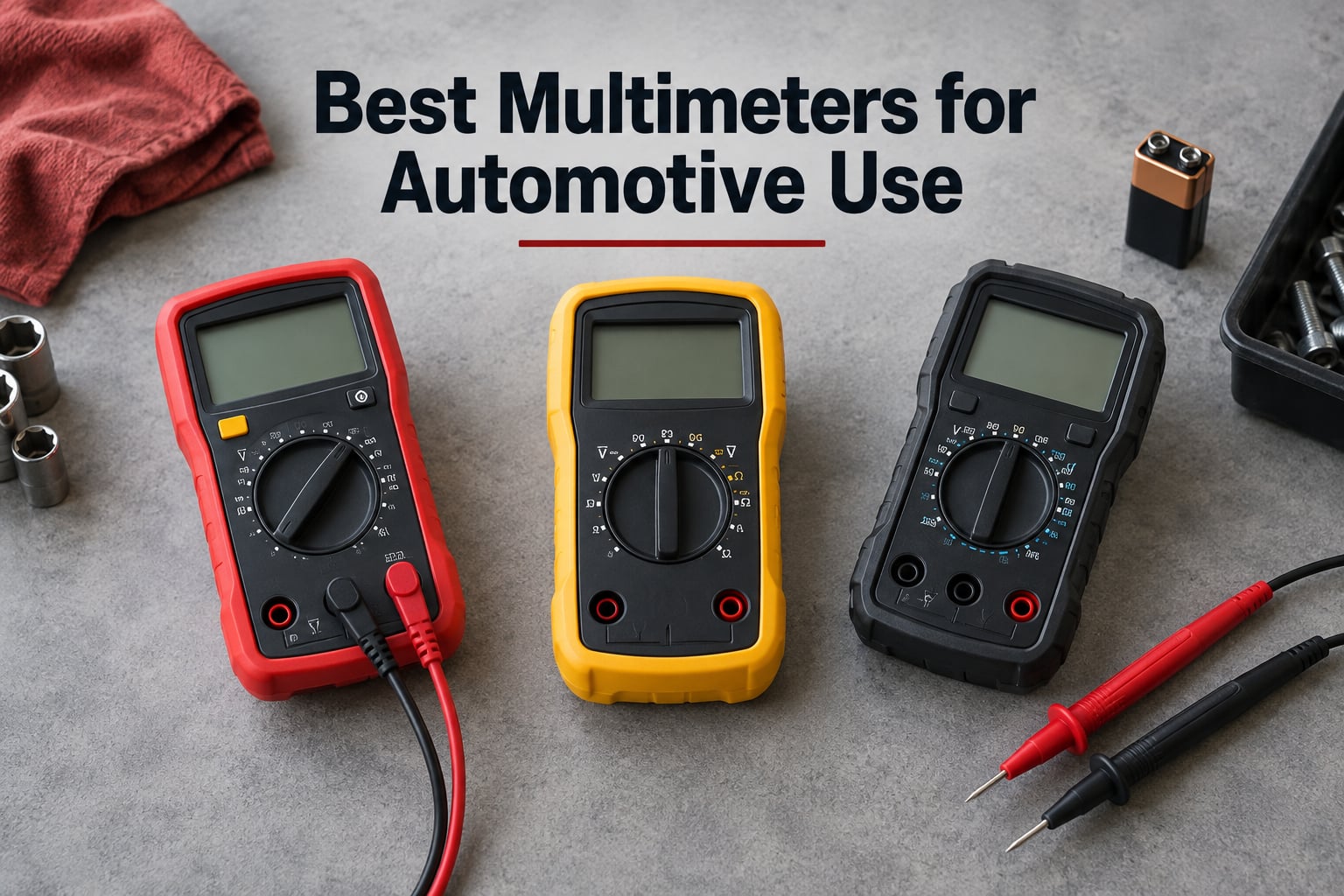 Best Multimeters for Automotive Use