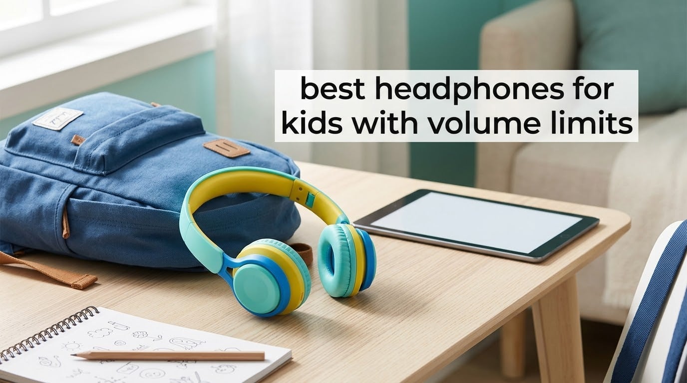 best headphones for kids with volume limits
