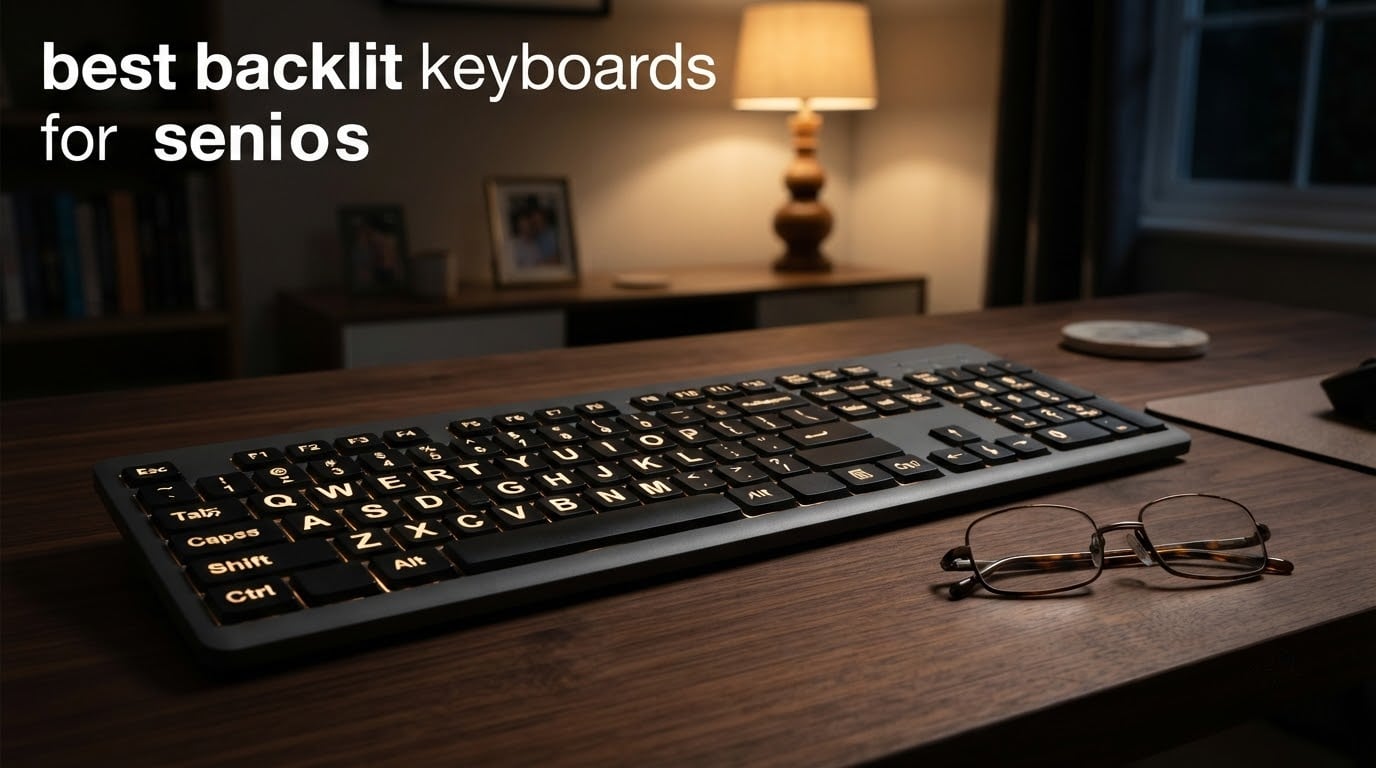 best backlit keyboards for seniors
