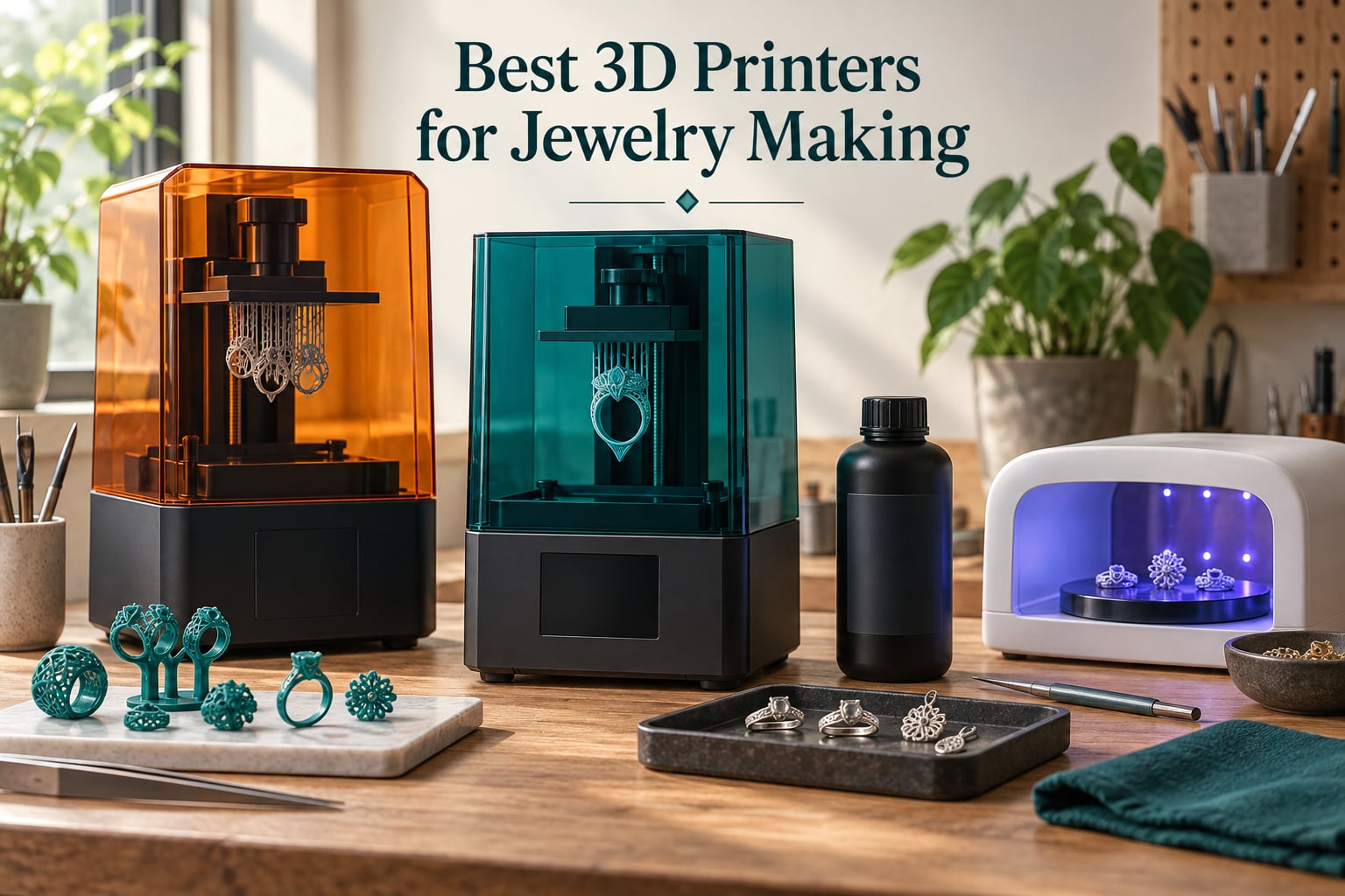 Best 3D Printers for Jewelry Making