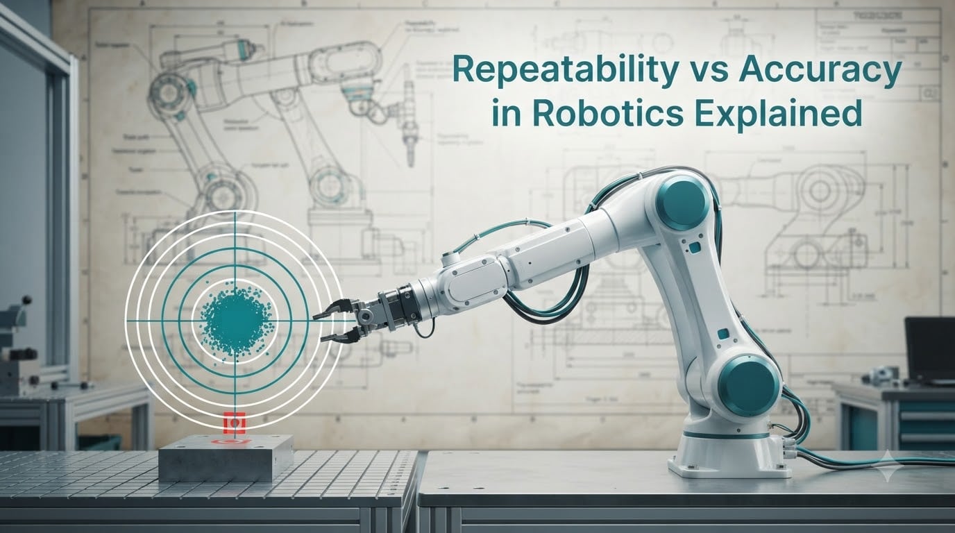 Repeatability vs Accuracy in Robotics Explained