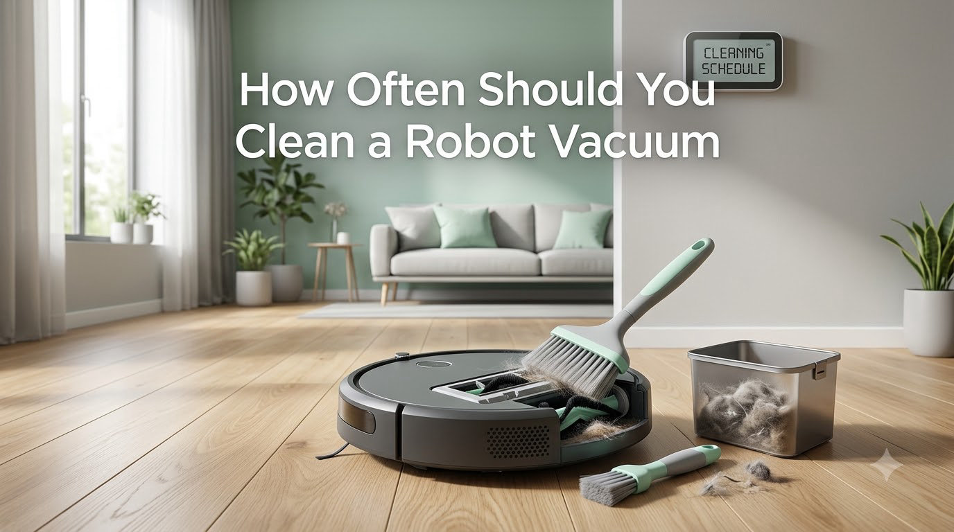 How Often Should You Clean a Robot Vacuum