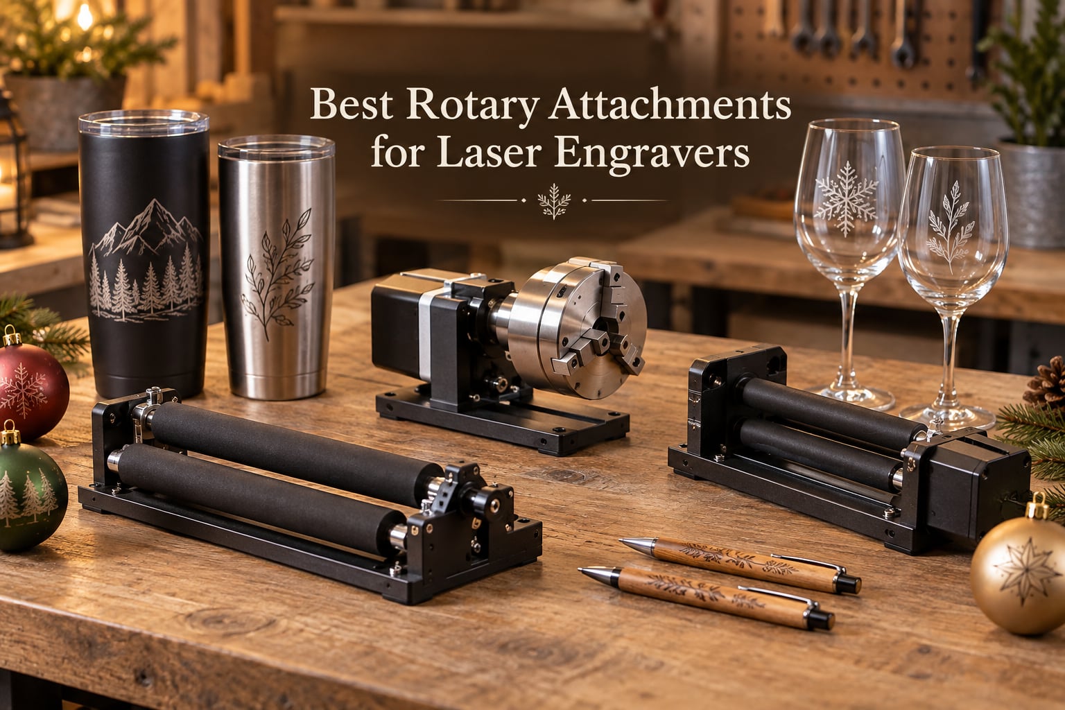 Best Rotary Attachments for Laser Engravers