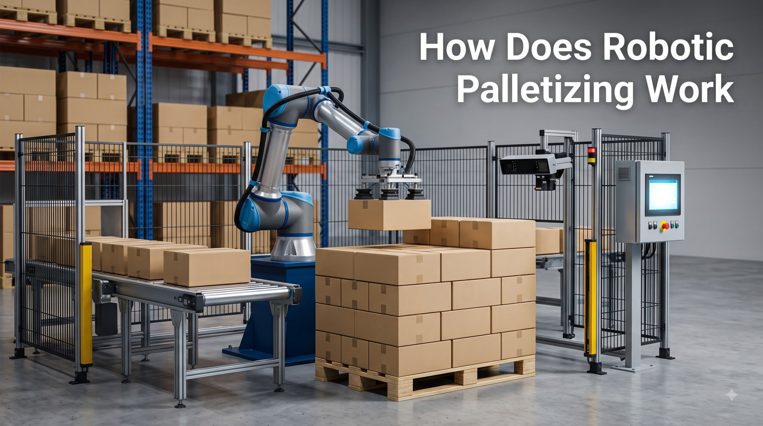 How Does Robotic Palletizing Work