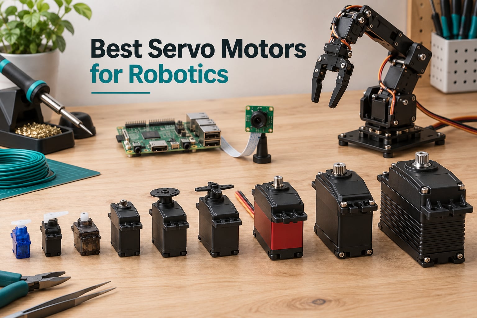 Best Servo Motors for Robotics