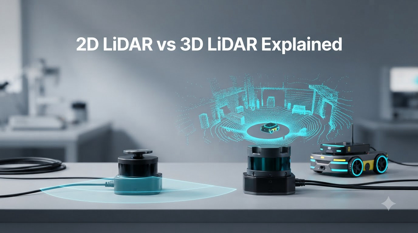 2D LiDAR vs 3D LiDAR Explained