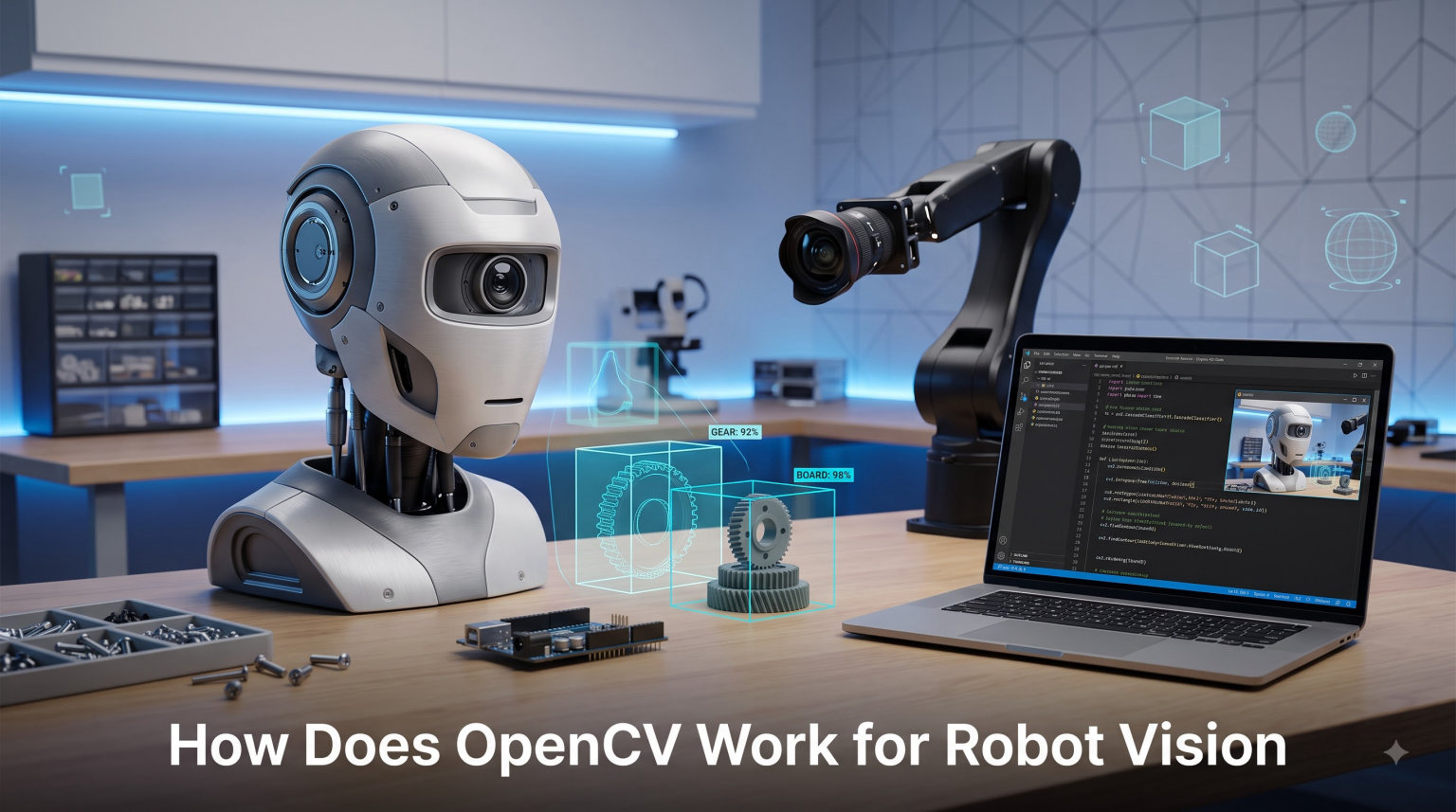 How Does OpenCV Work for Robot Vision